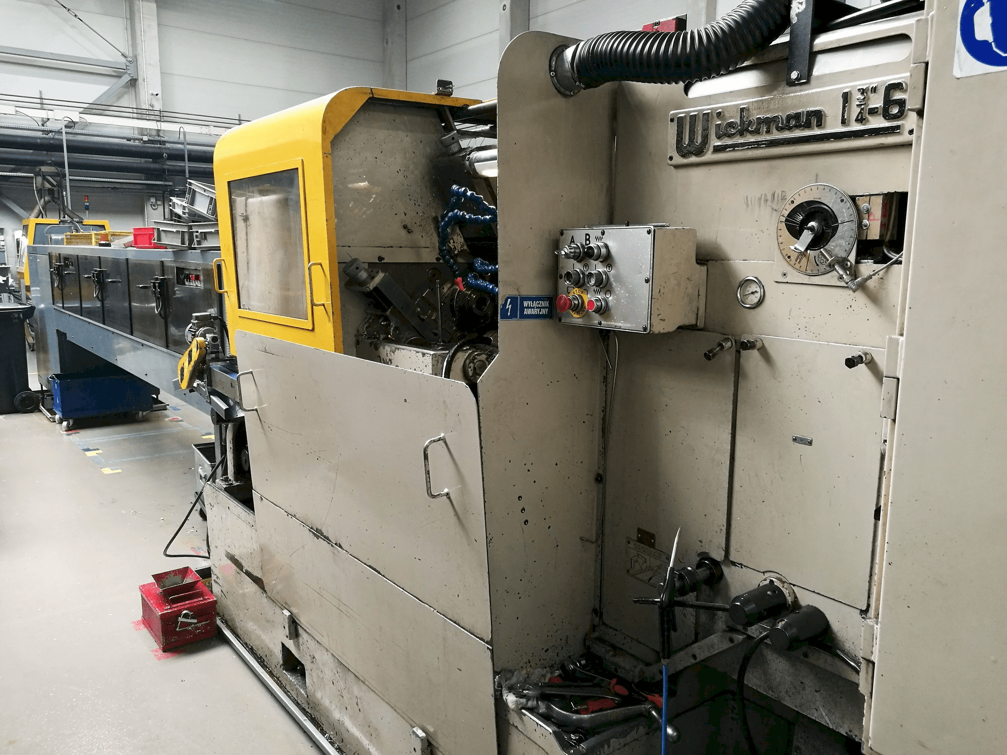 Makine Wickman 1 3/4"-6 - Önden görünüm