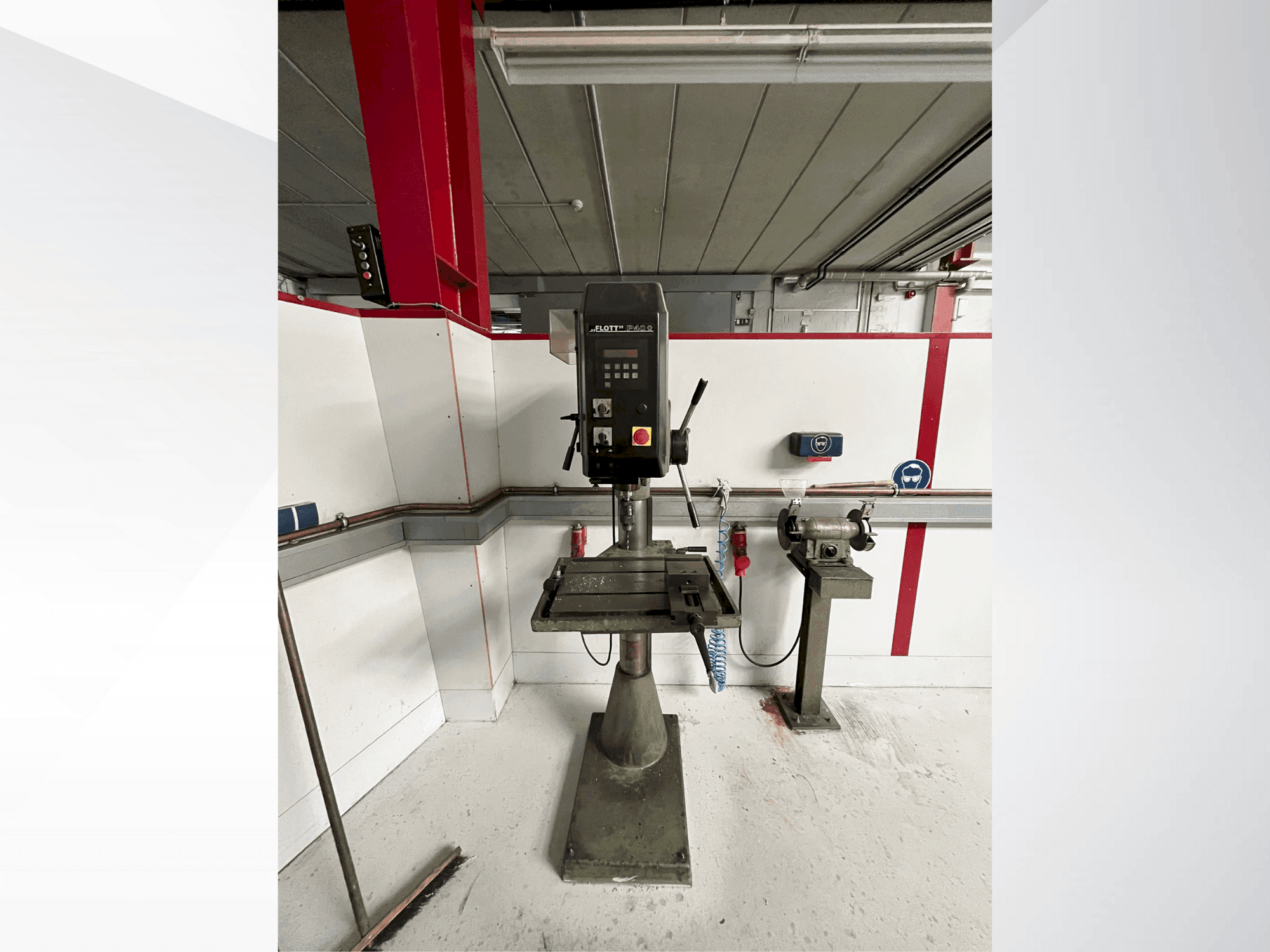 Makine Hahn+Kolb Flott P40 - Önden görünüm