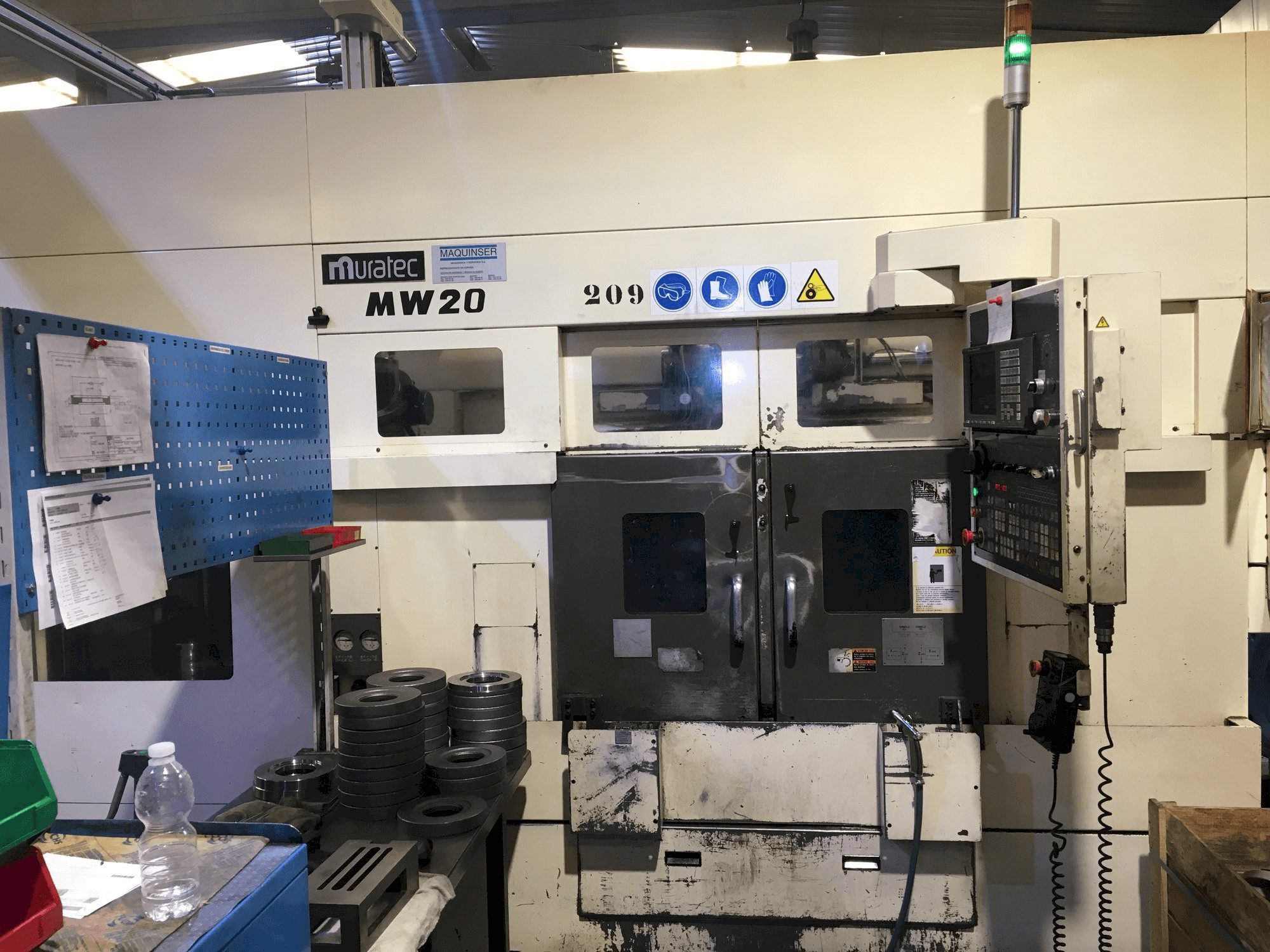 Makine Muratec MW20 - Önden görünüm