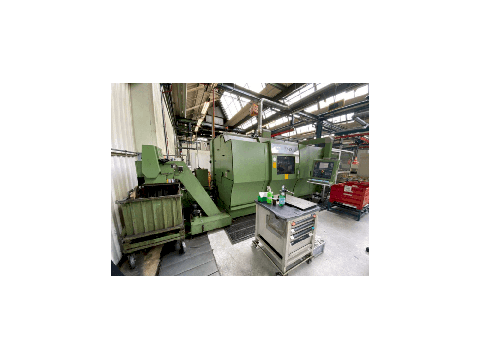 Makine TRAUB TNX 65 - Önden görünüm