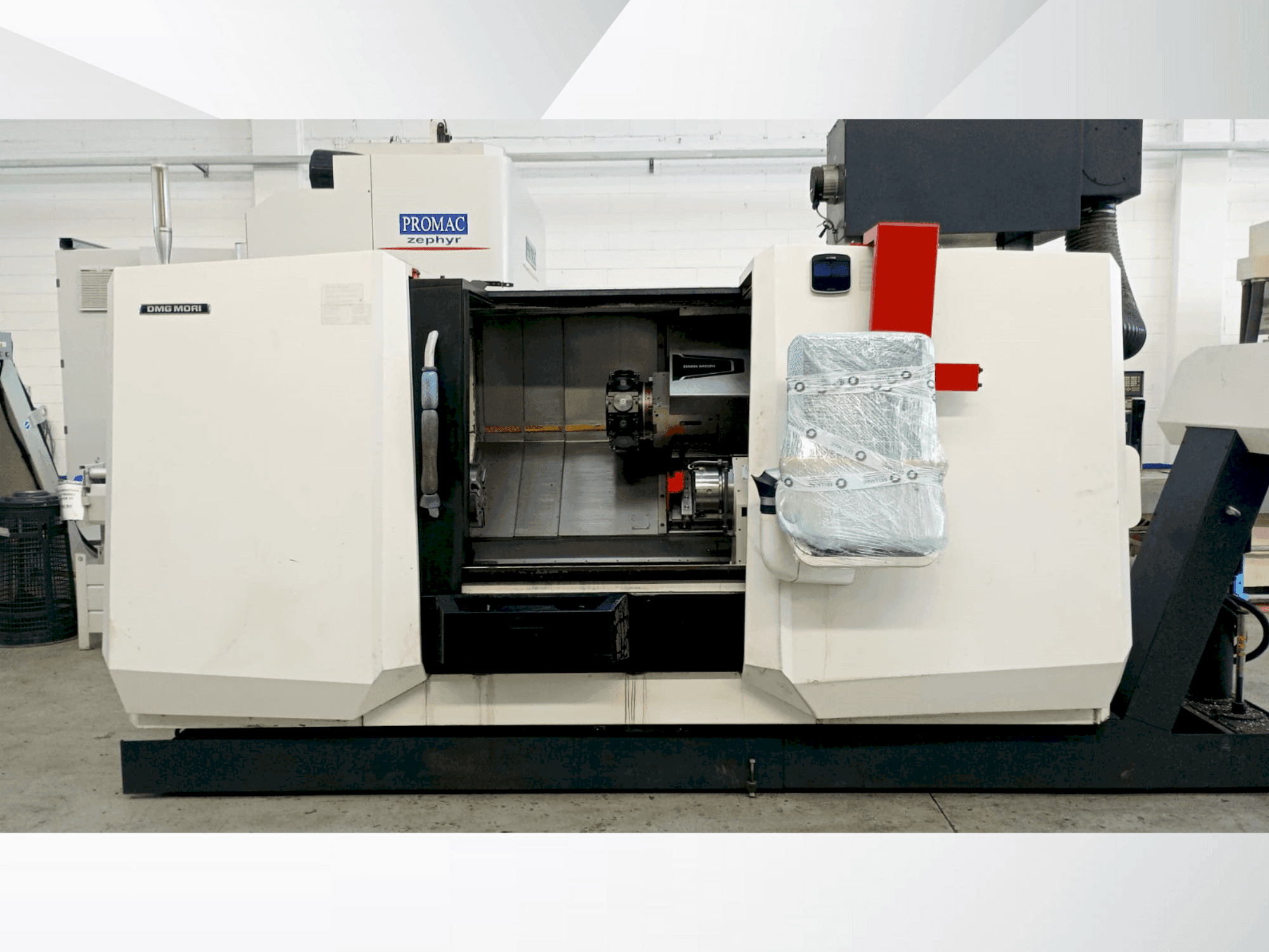 Makine DMG MORI CLX 550 - Önden görünüm