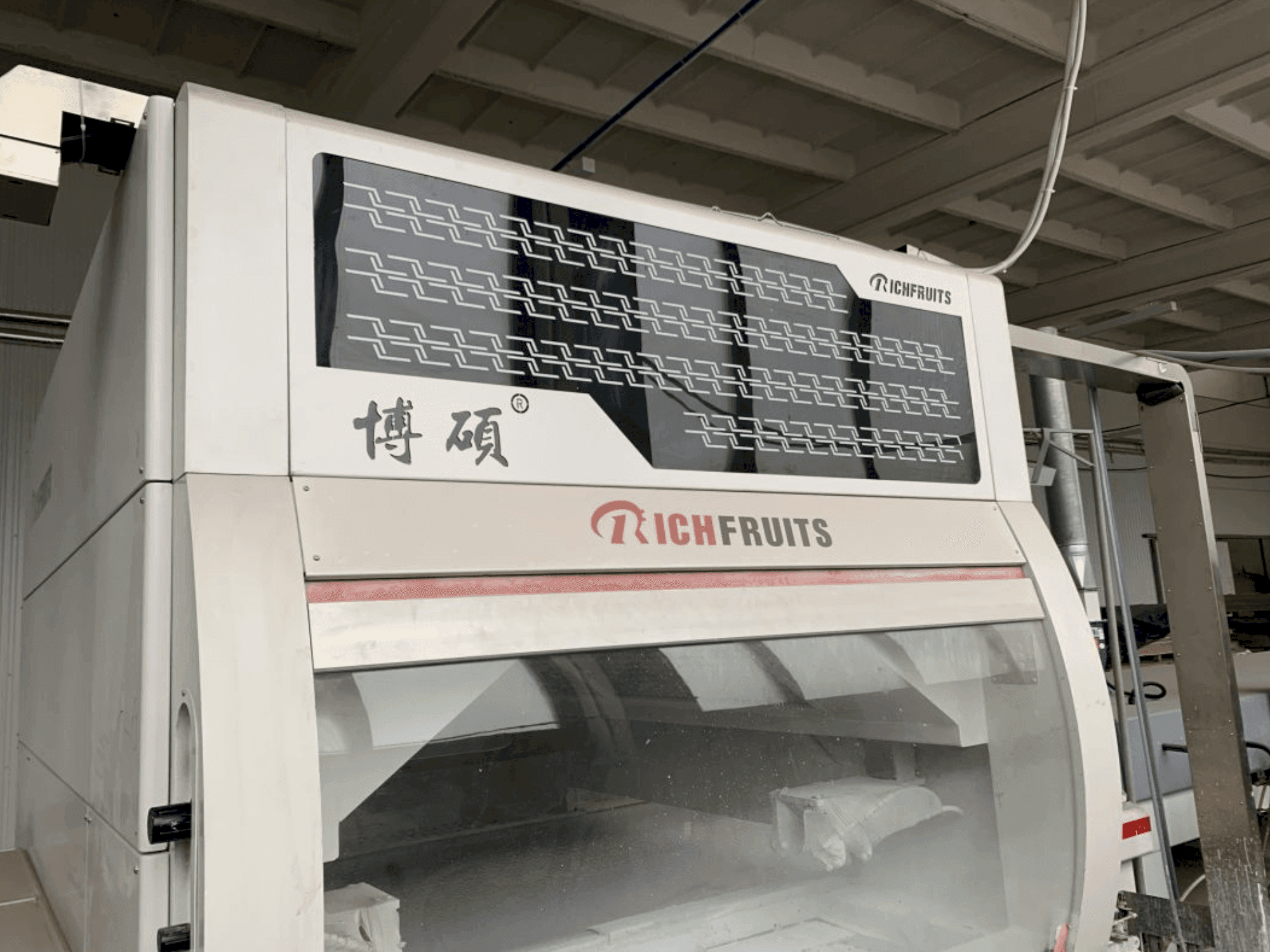 Makine GIARDINA RICHFRUITS / NEOMEC / KREMLIN Painting Line - Önden görünüm