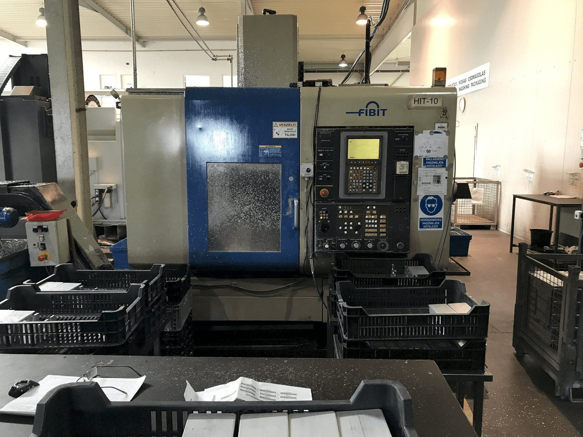 Makine HITACHI SEIKI VS40 - Önden görünüm