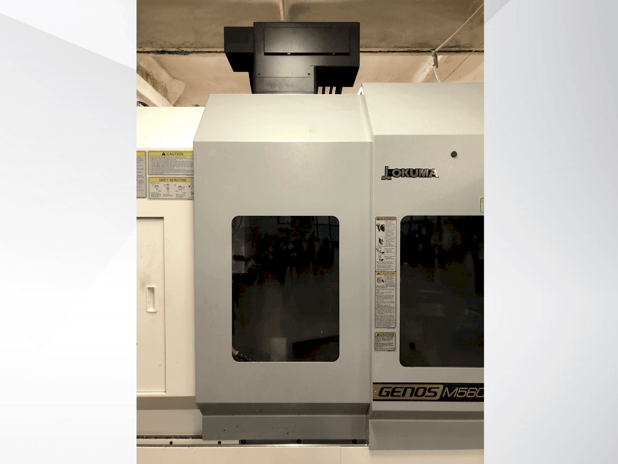 Makine Okuma Genos M569 –V8 - Önden görünüm