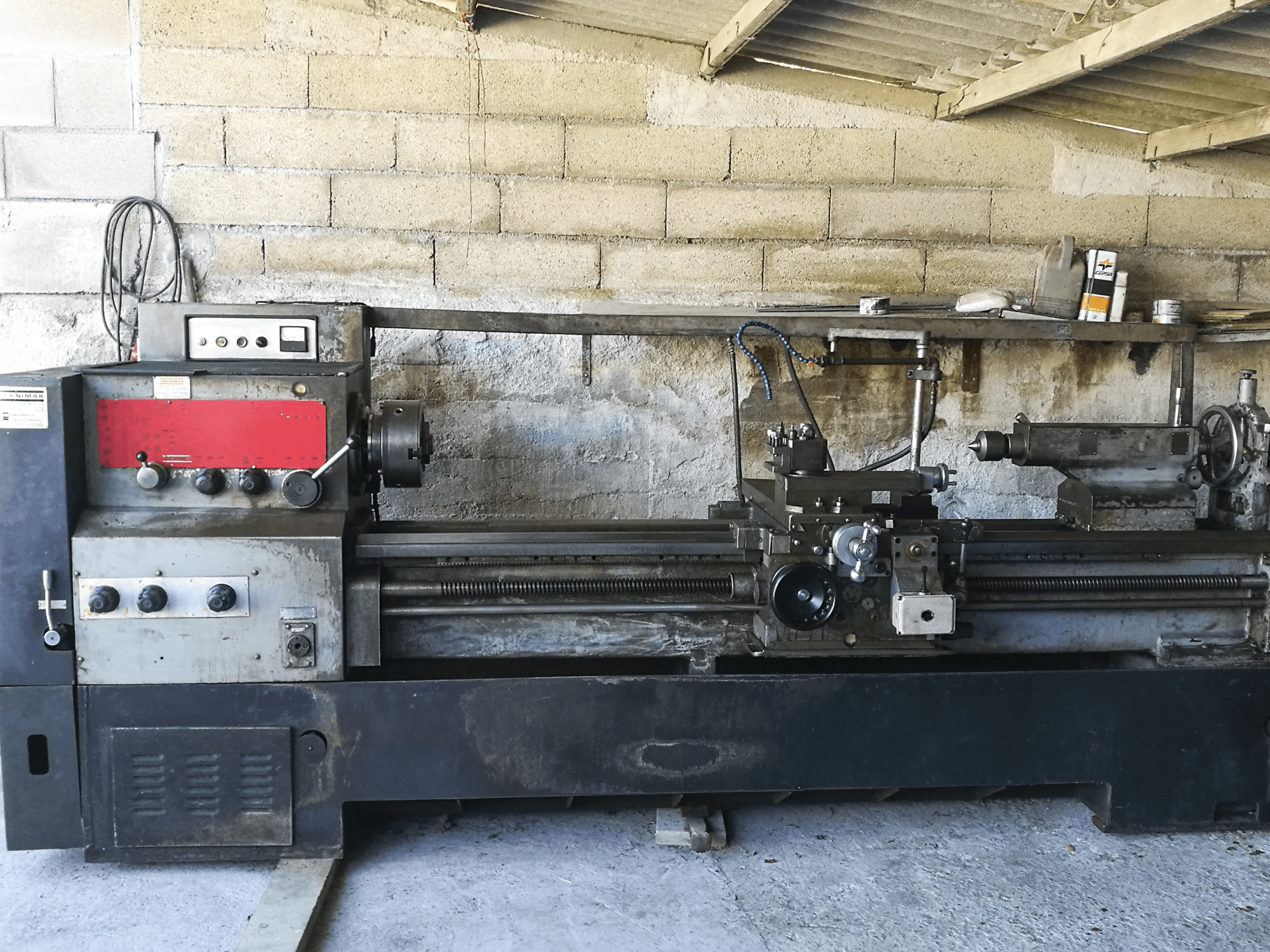 Makine 1 TEKNIMAK - Önden görünüm MK 6047
