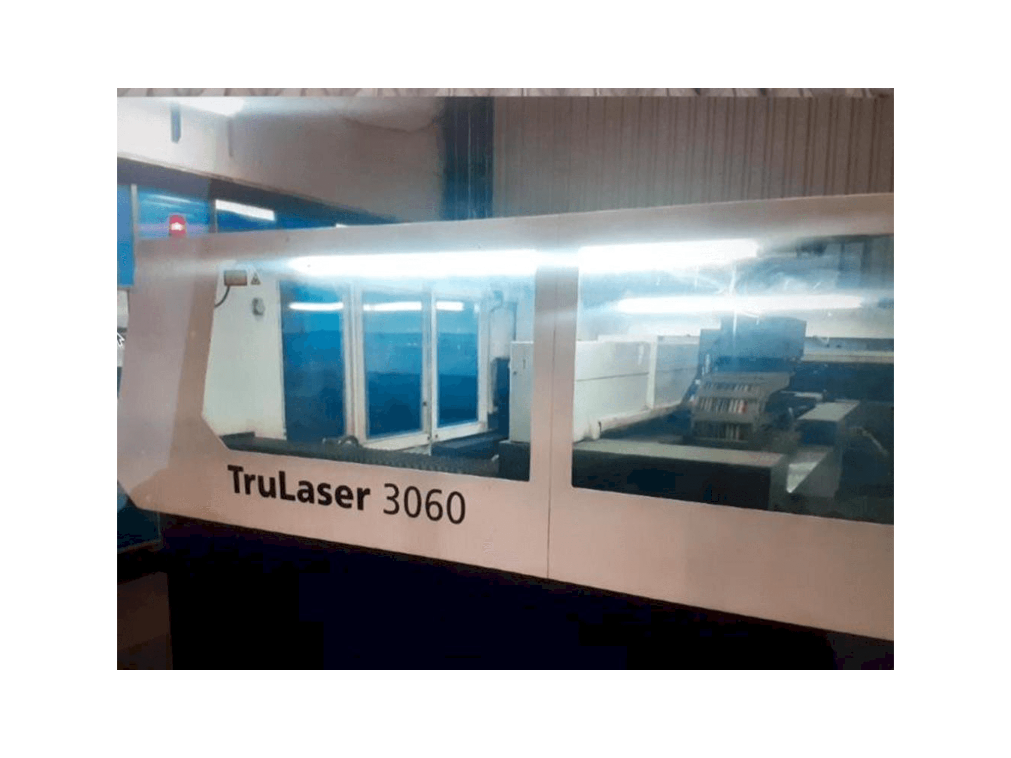 Makine Trumpf Trulaser 3060 - Önden görünüm