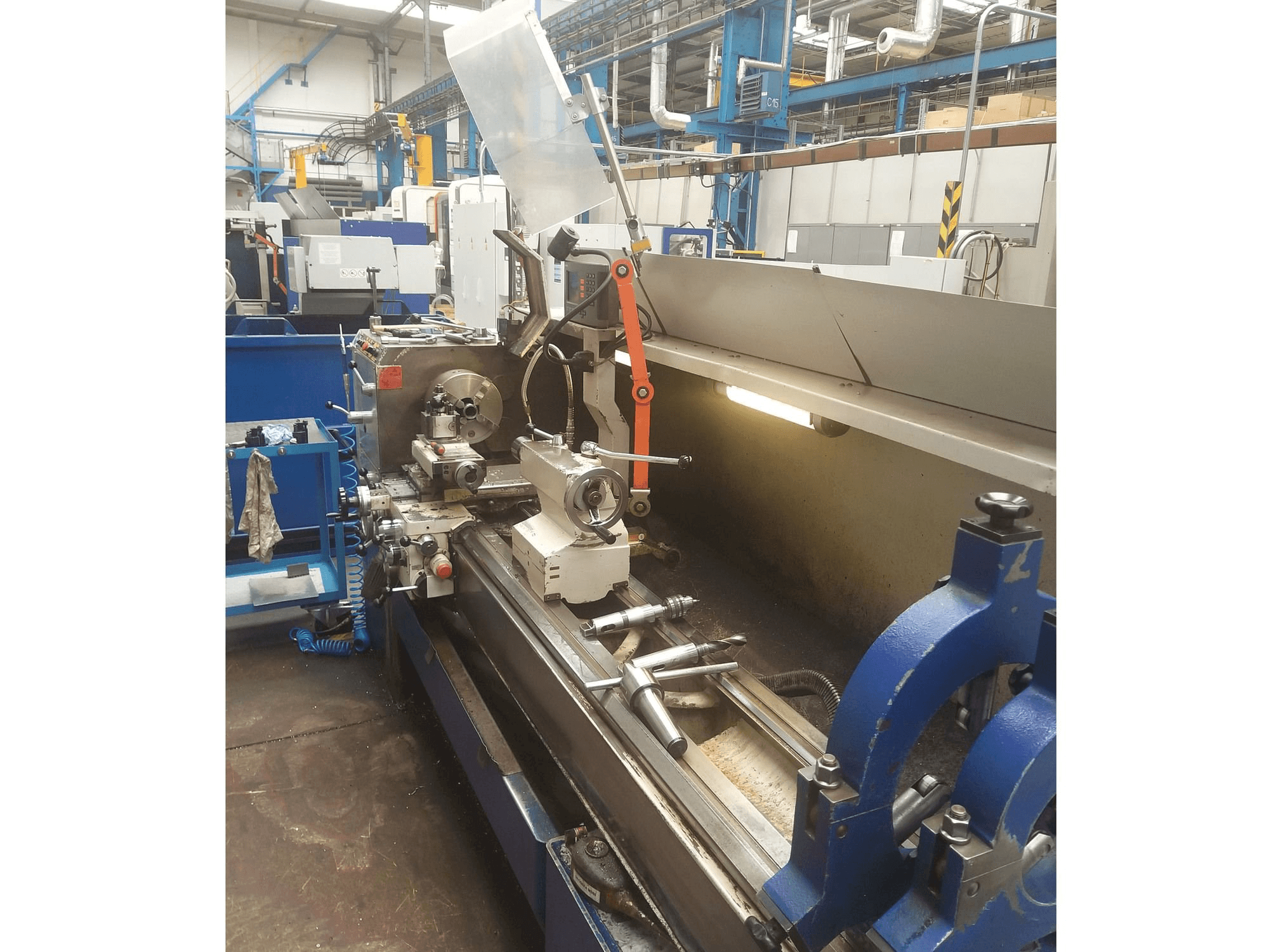 Makine Weiler DA 260 AC - Sağ taraf görünümü