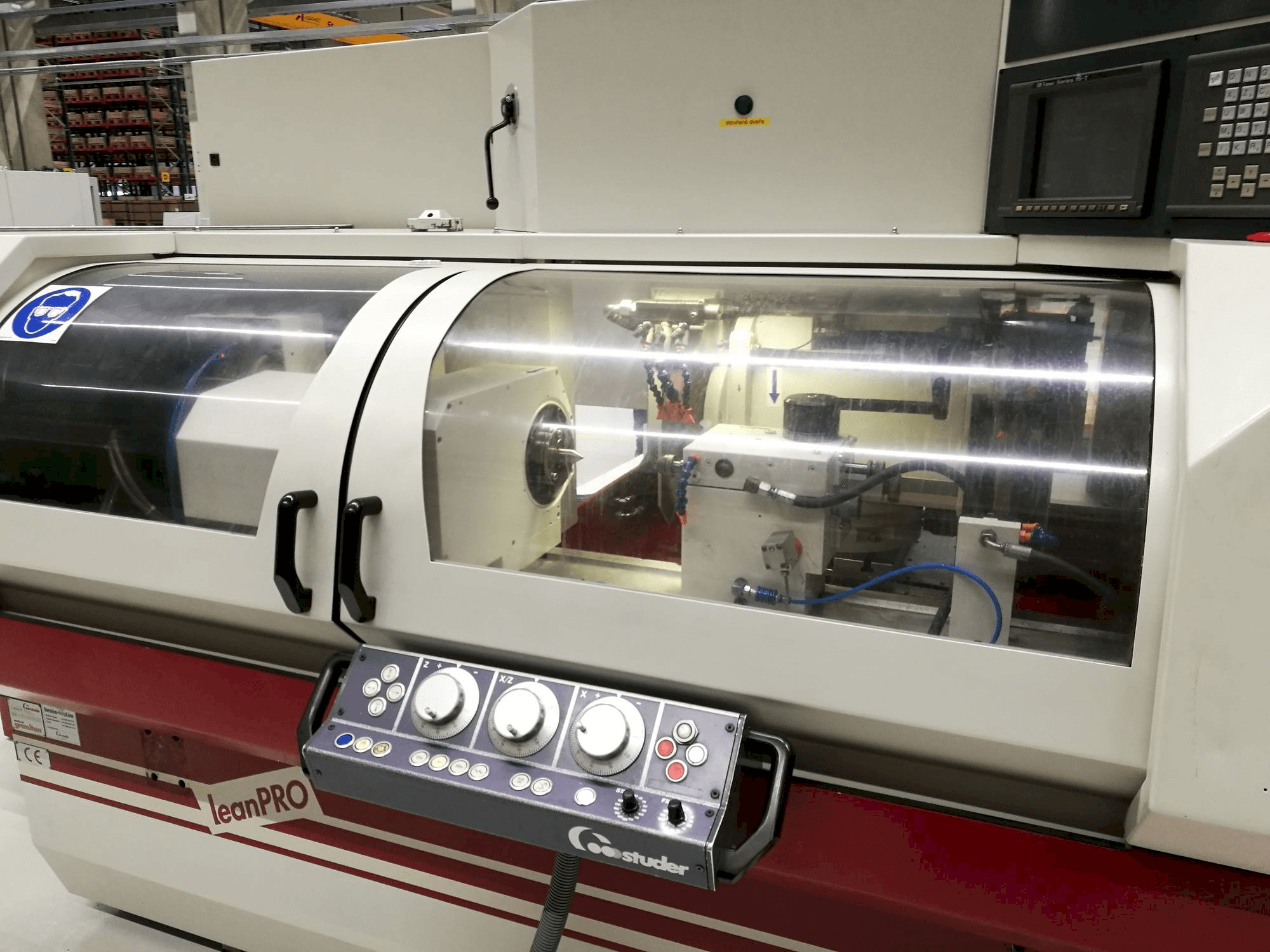 Makine STUDER S30 lean PRO - Önden görünüm