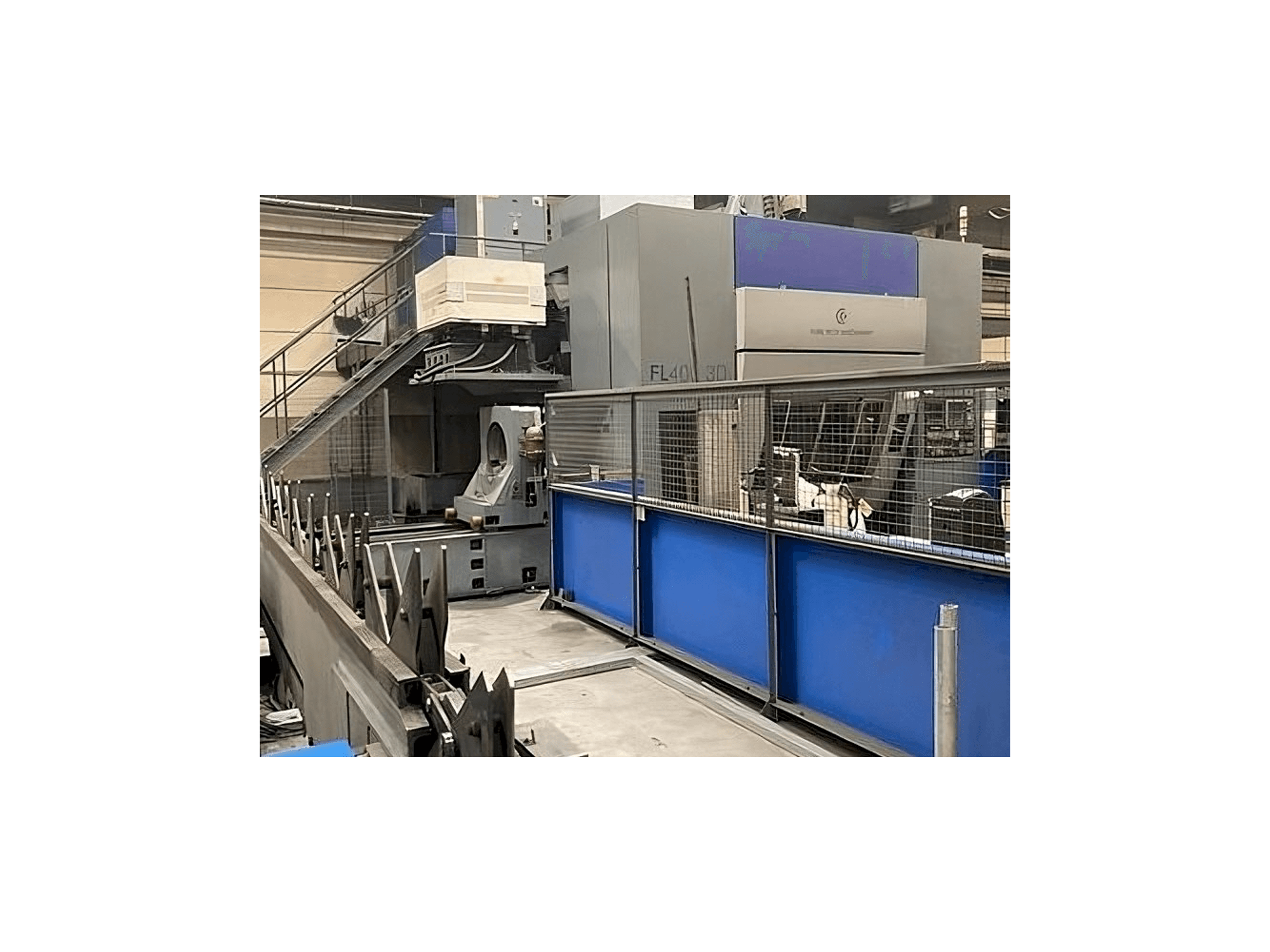 Makine Tube Tech Machinery FL 400 3D - Önden görünüm