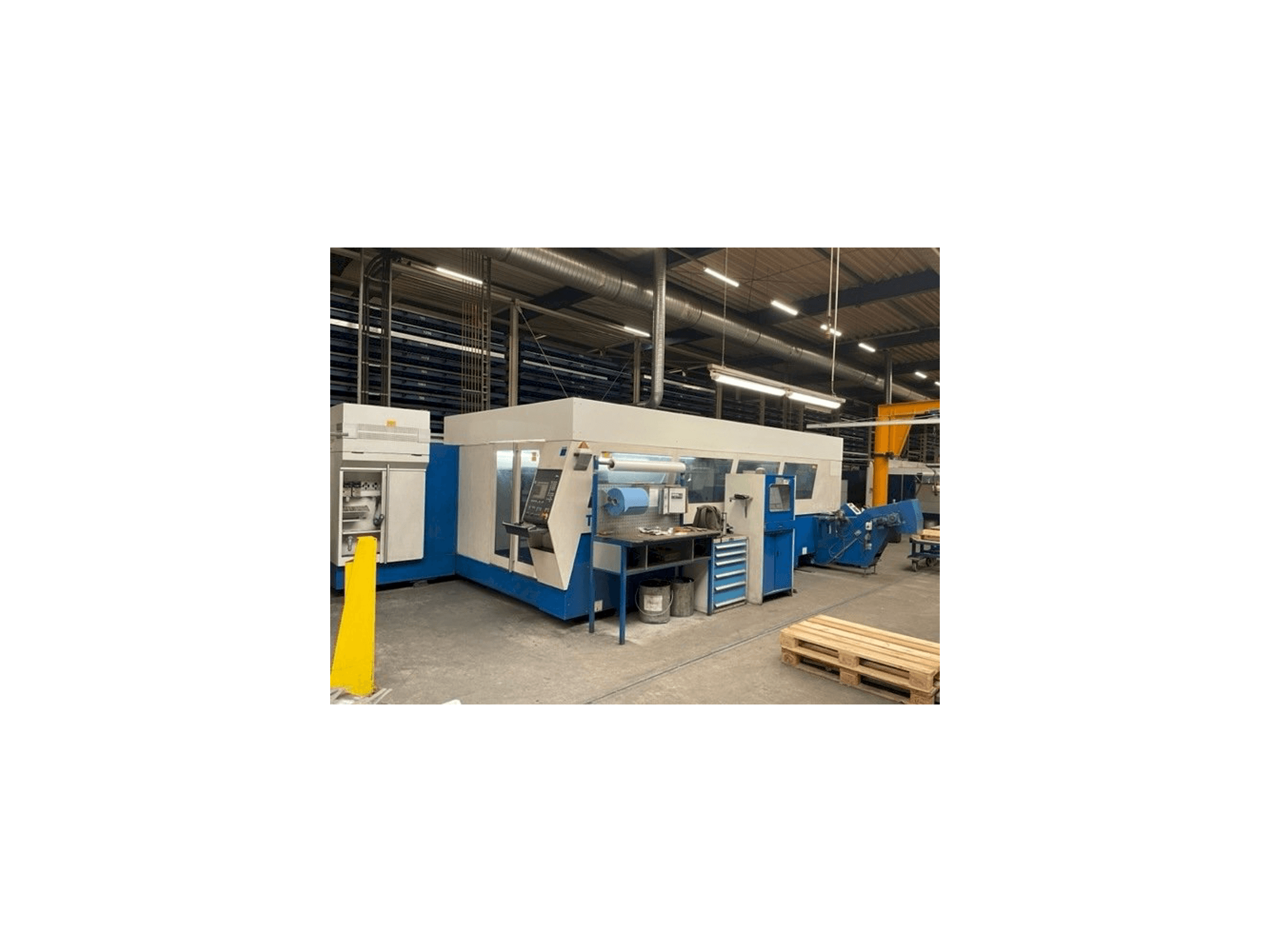 Makine Trumpf TruLaser 5040 classic - Önden görünüm