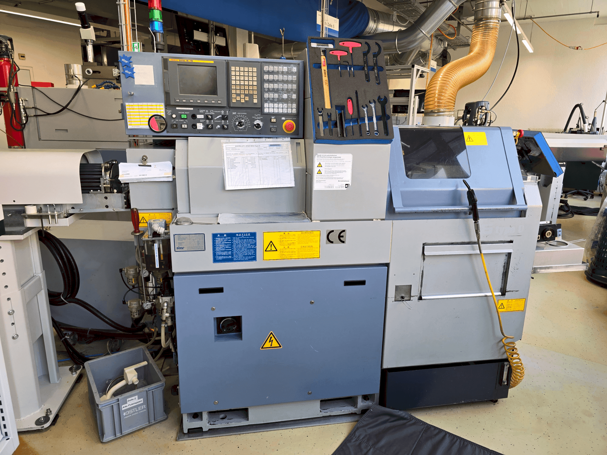 Makine STAR MICRONICS SB-16D - Önden görünüm