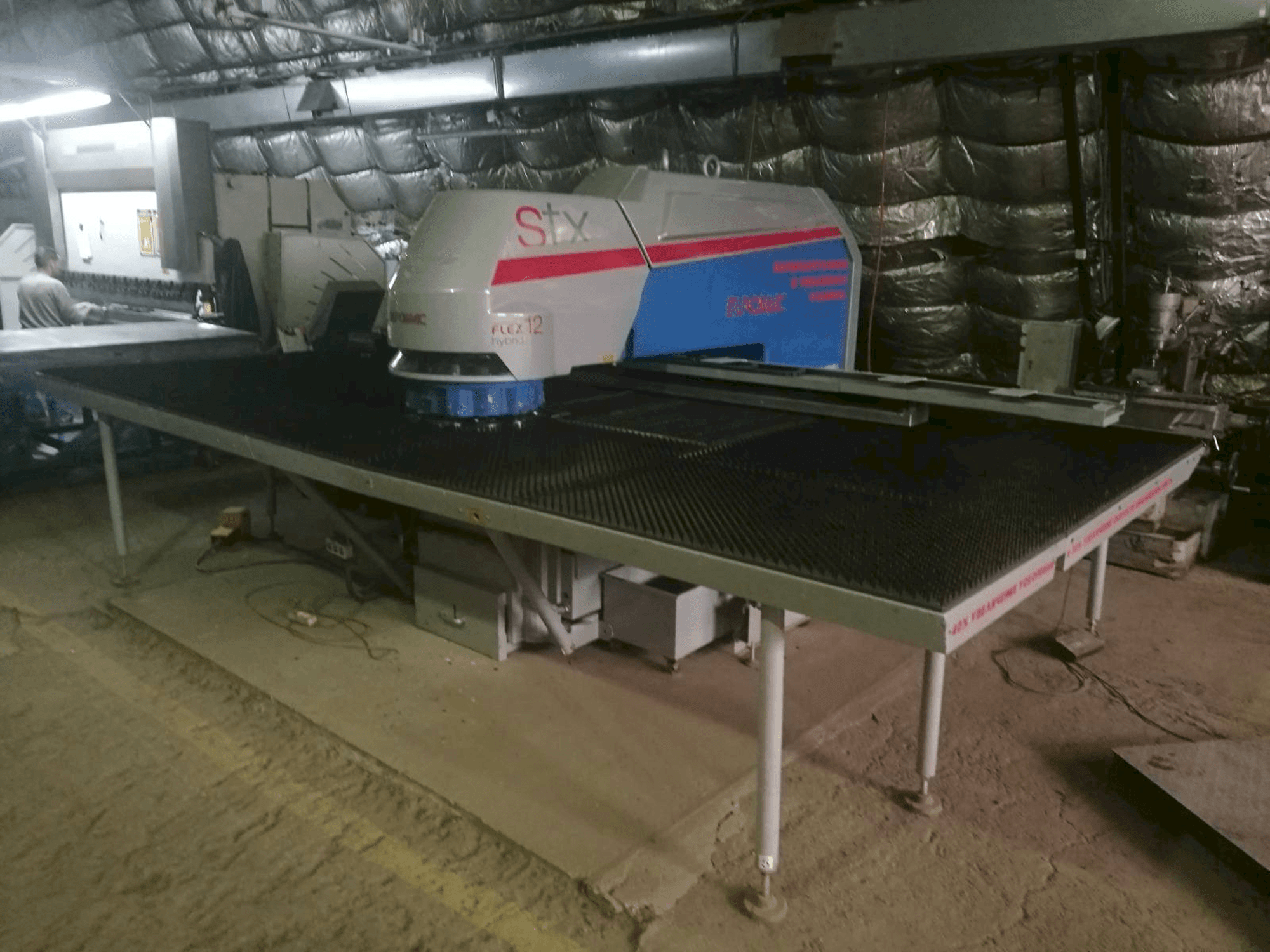 Makine Euromac STX Flex 12 - Önden görünüm