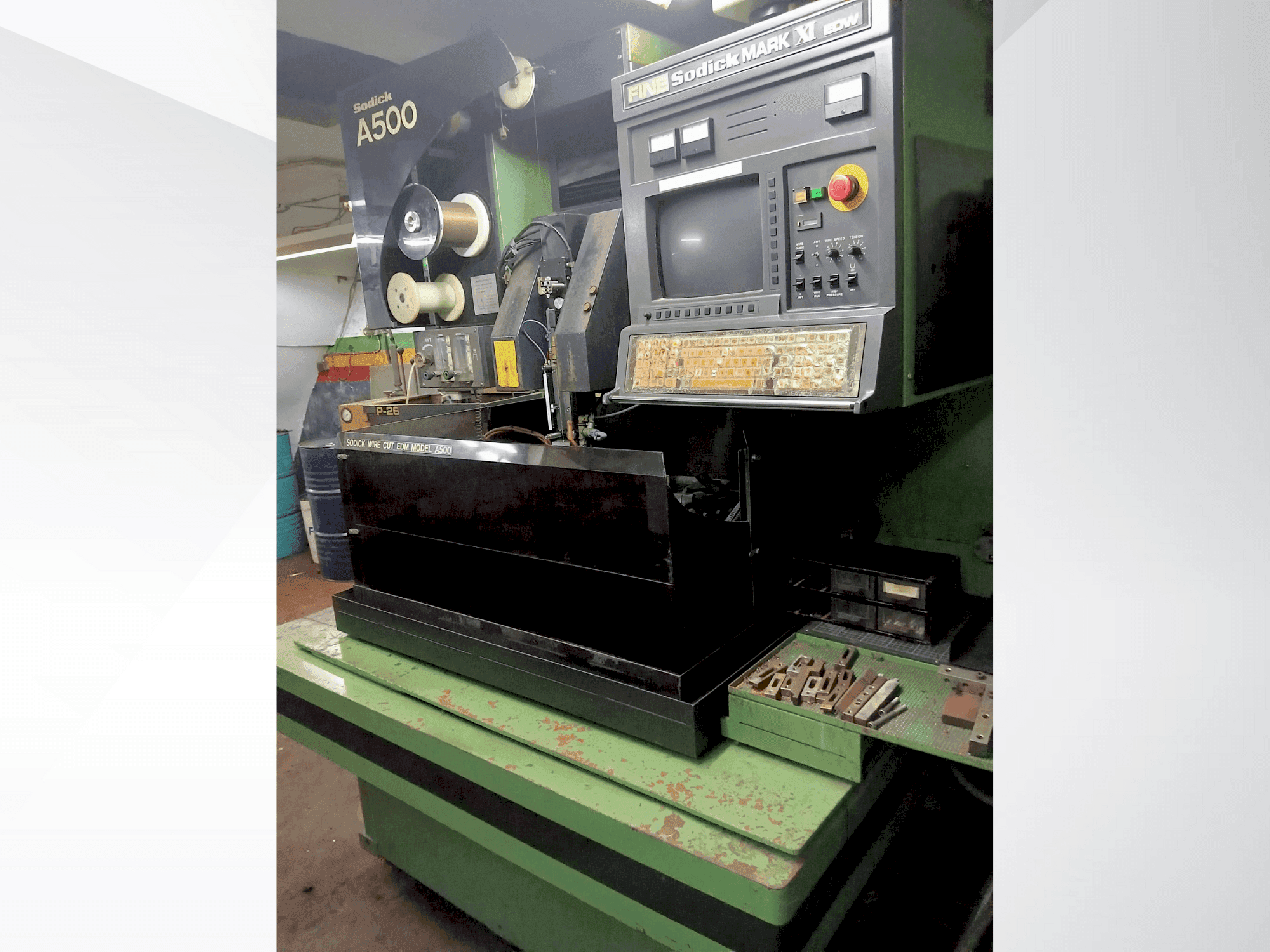 Makine Sodick A 500 - Önden görünüm