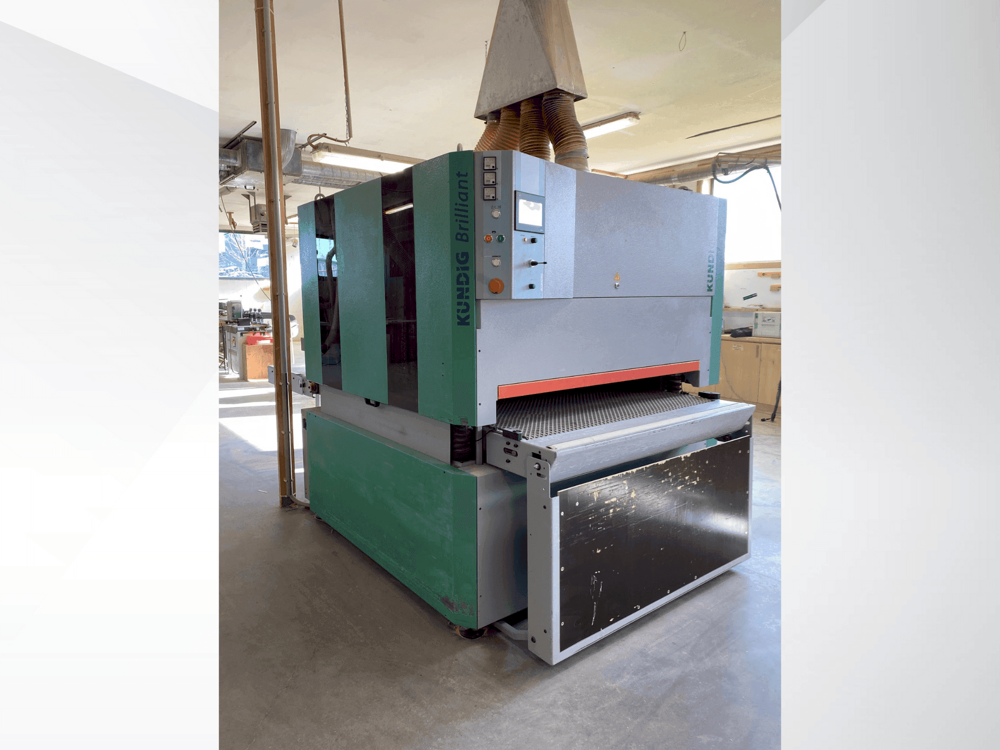 Makine Kundig Brilliant-3 1300mm-RRPd - Önden görünüm