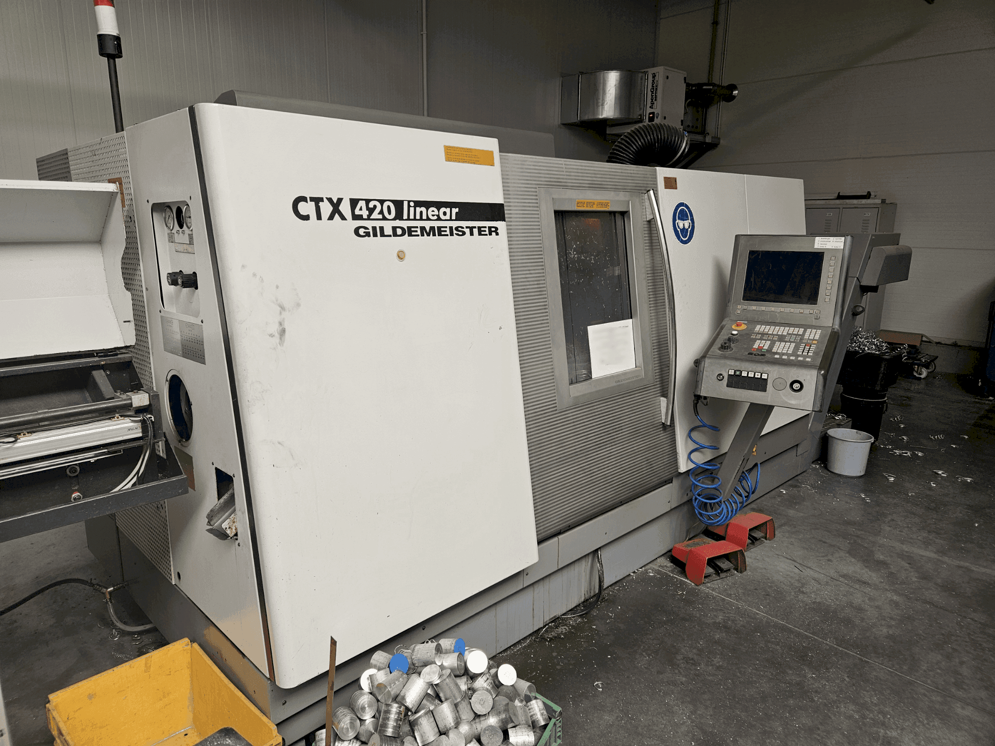 Makine Gildemeister CTX 420 Linear - Önden görünüm