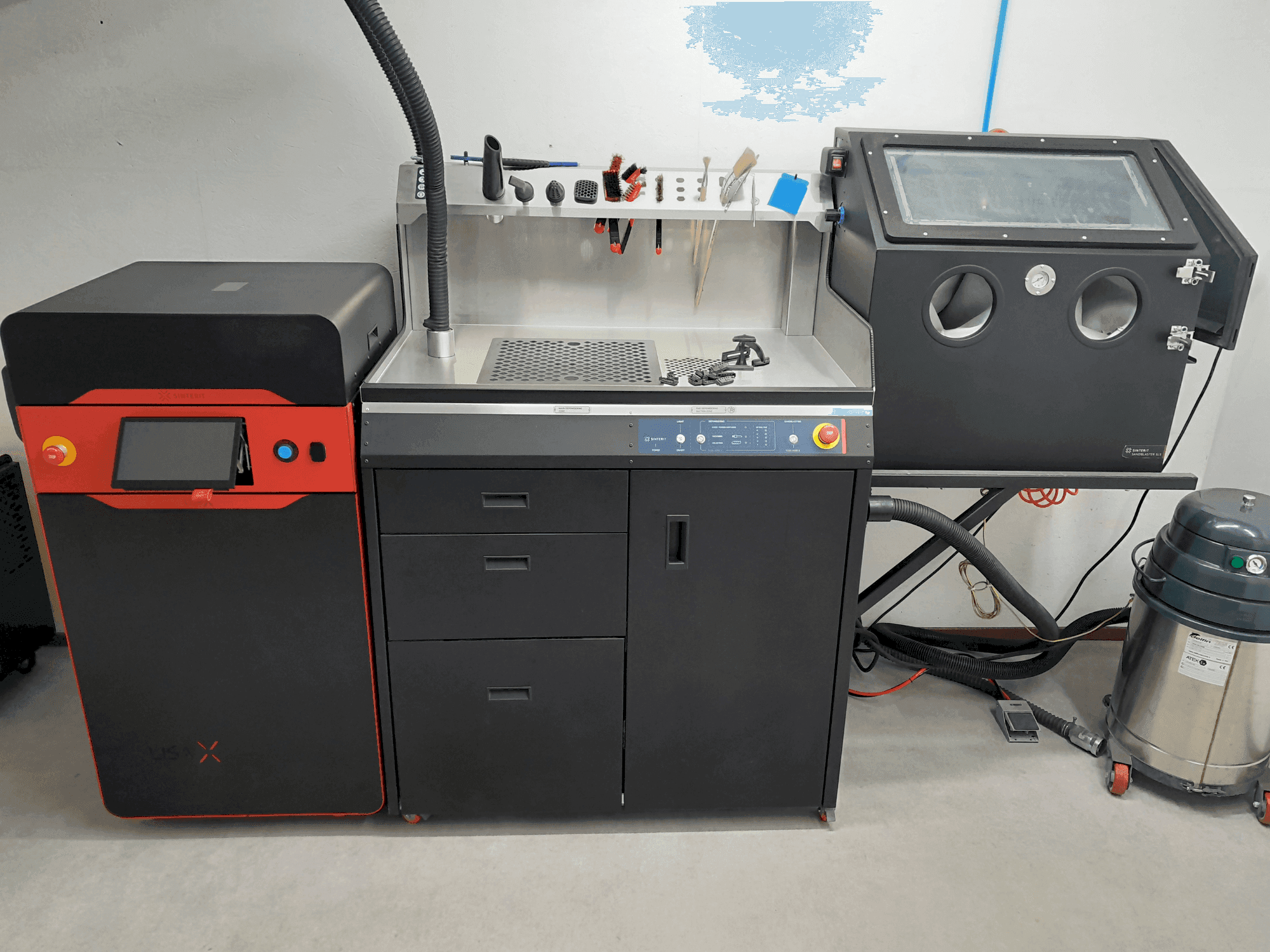 Makine SINTERIT lisa x - Önden görünüm