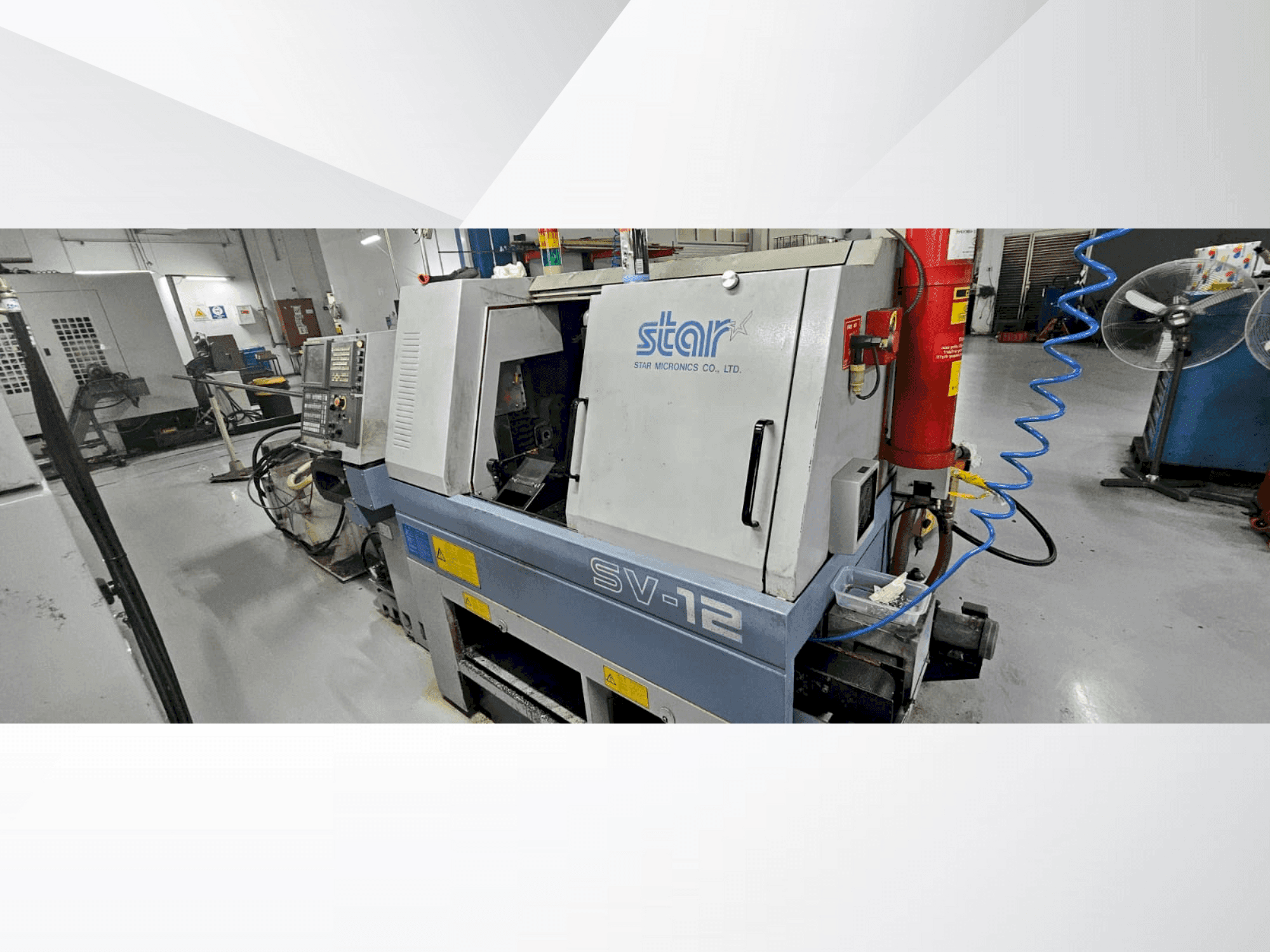 Makine Star SV-12 - Önden görünüm
