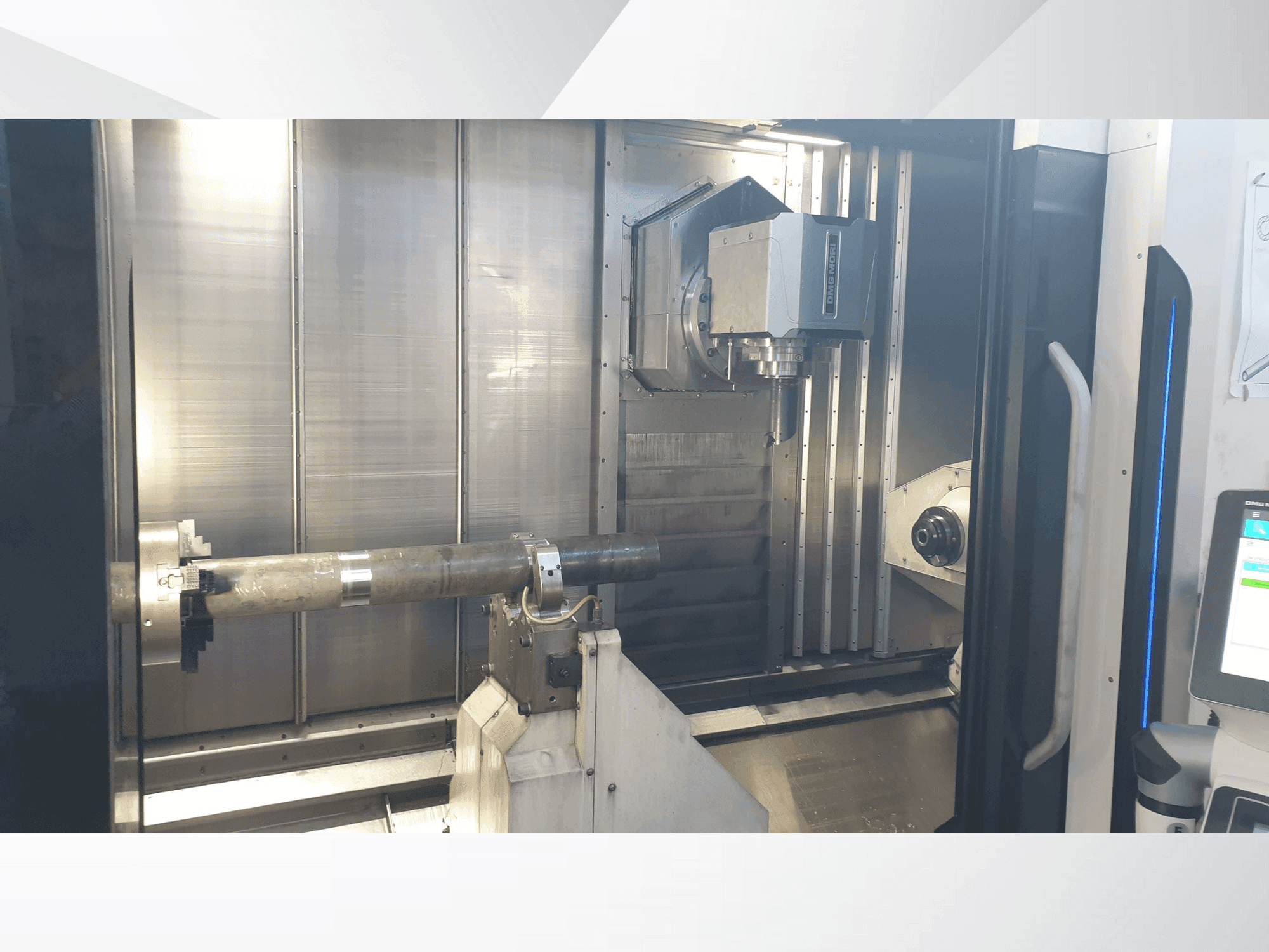 Makine DMG MORI NTX 2500/1500 - Önden görünüm