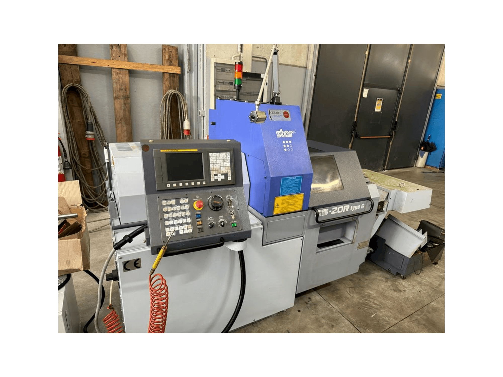 Makine Star SB-20R TYPE G - Önden görünüm