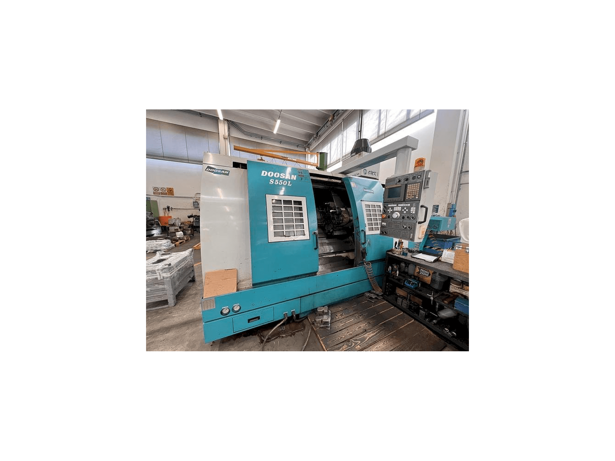 Makine Doosan S550L - Önden görünüm
