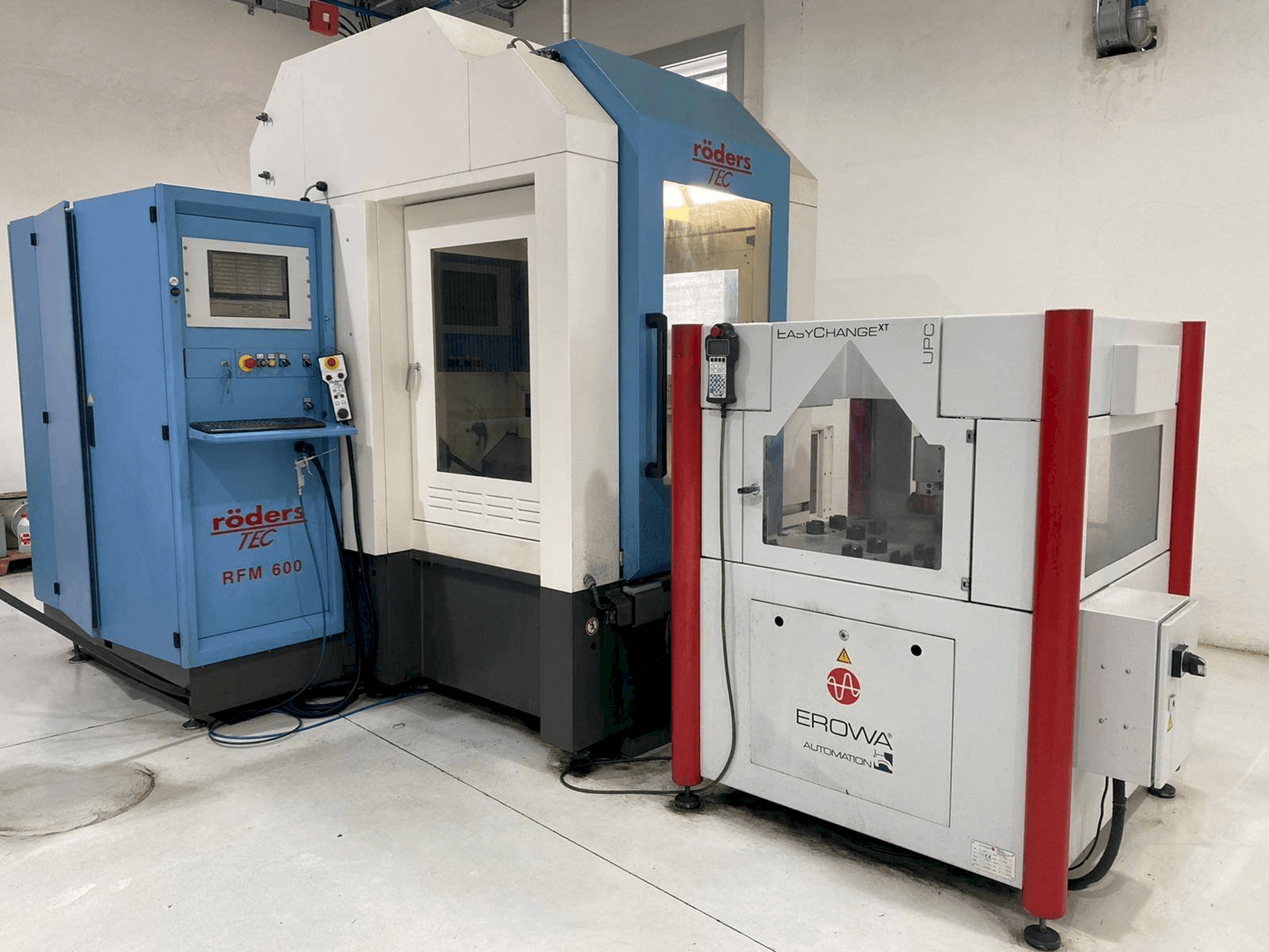 Makine Roders RFM 600 - Önden görünüm