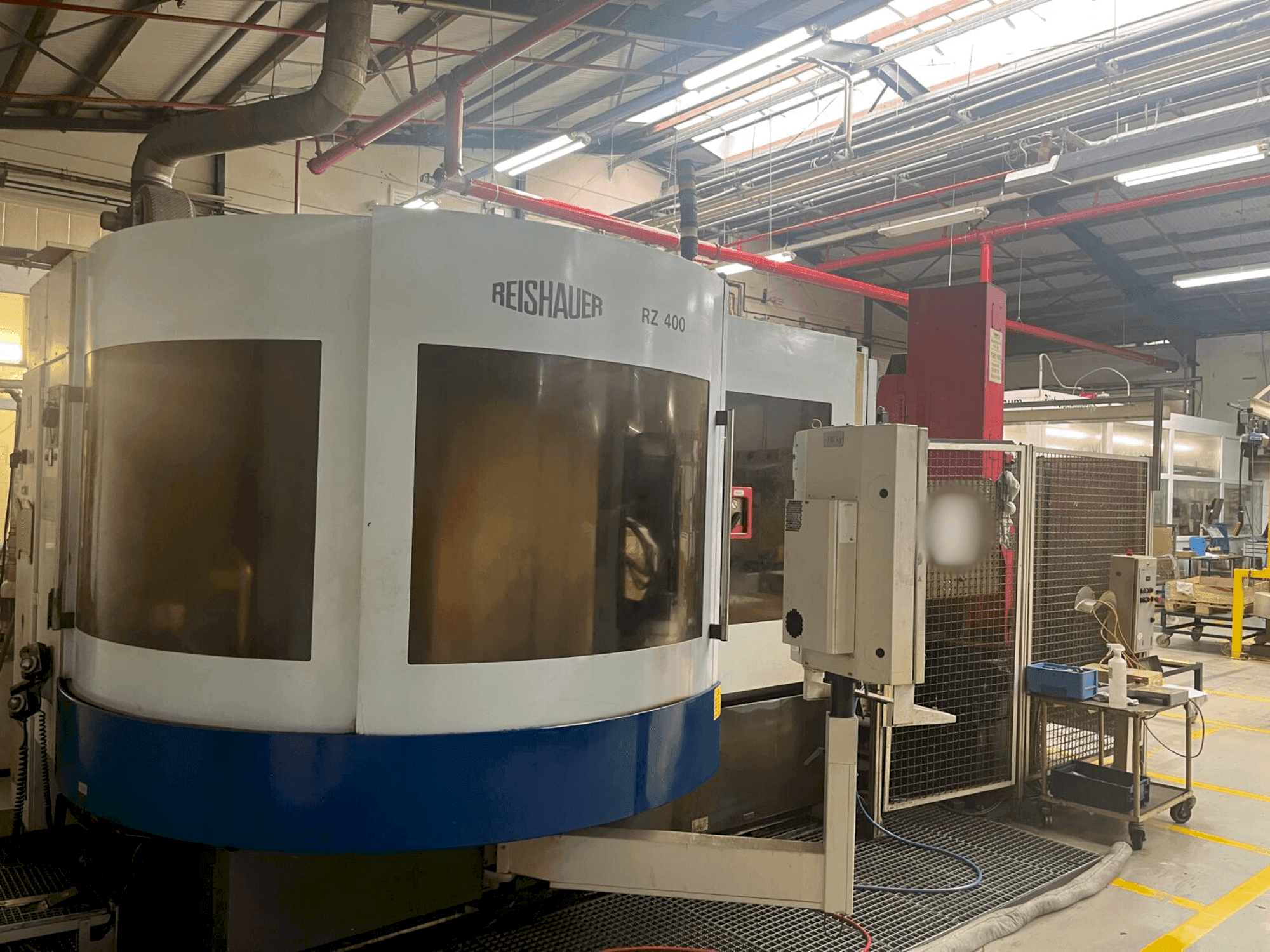 Makine Reishauer RZ 400 - Önden görünüm