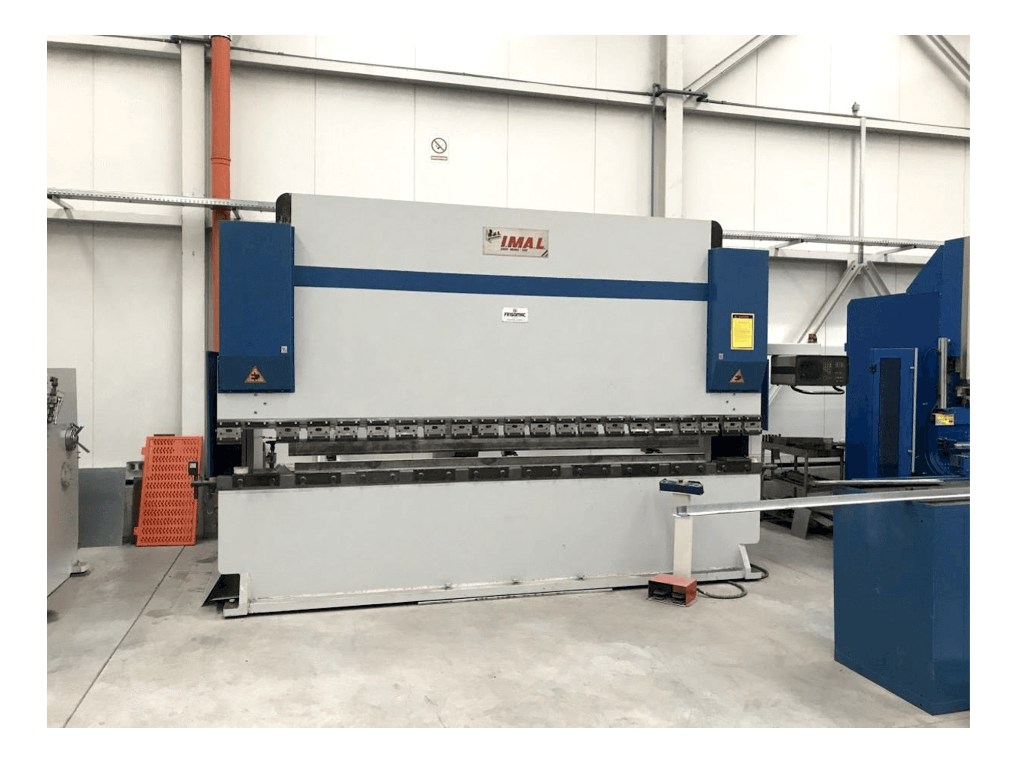 Makine I.MA.L. E3A - Önden görünüm