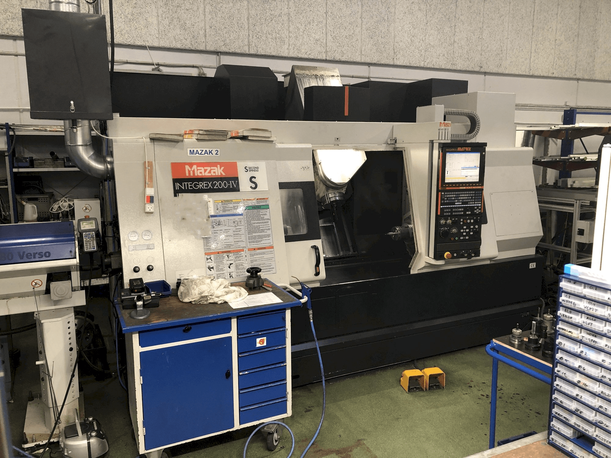 Makine Mazak INTEGREX 200-IV - Önden görünüm