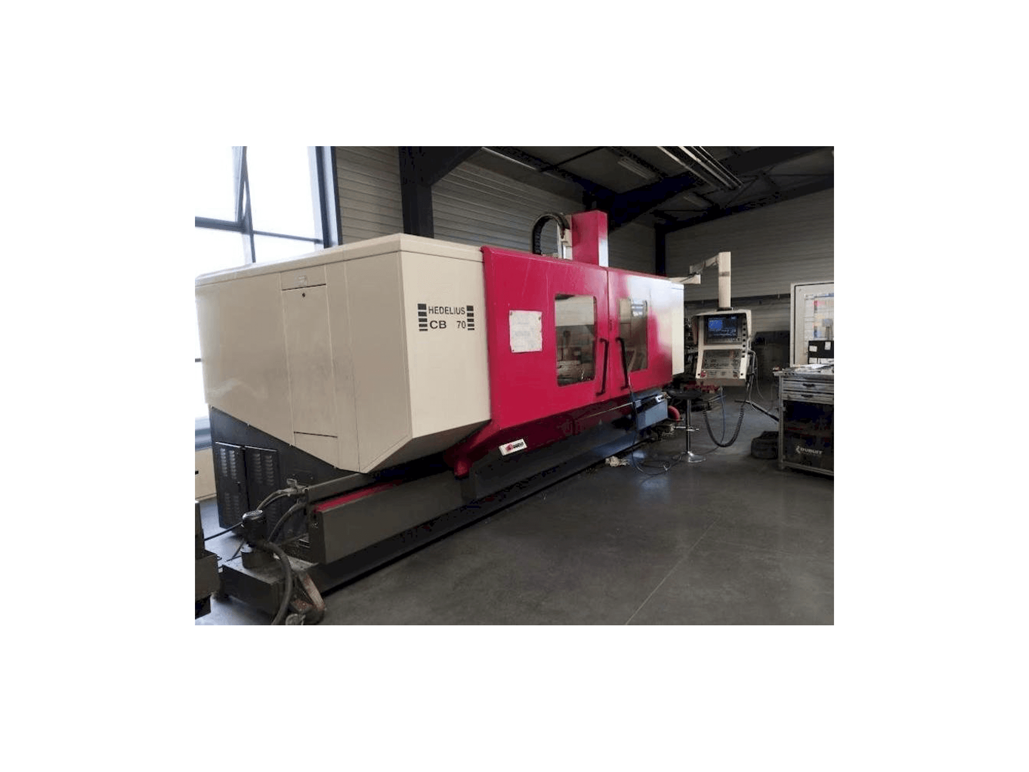 Makine HEDELIUS CB 70-3200 - Önden görünüm