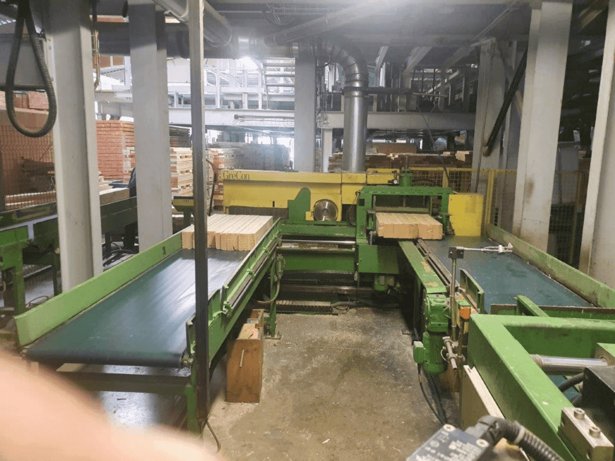 Makine Grecon Dimter FDL-F 205/600/500 - Önden görünüm