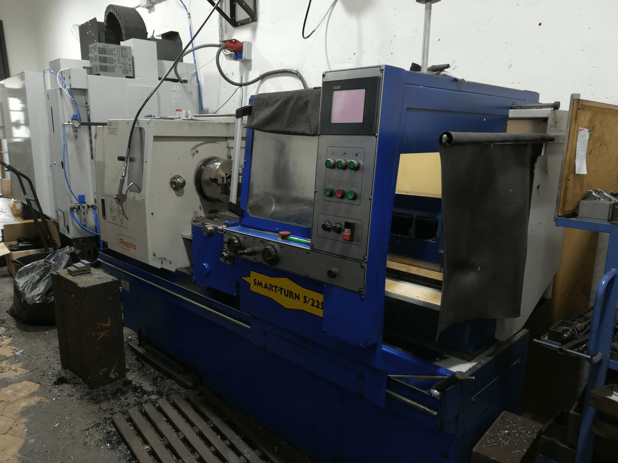 Makine Pinacho - Önden görünüm Smart-Turn 5/225