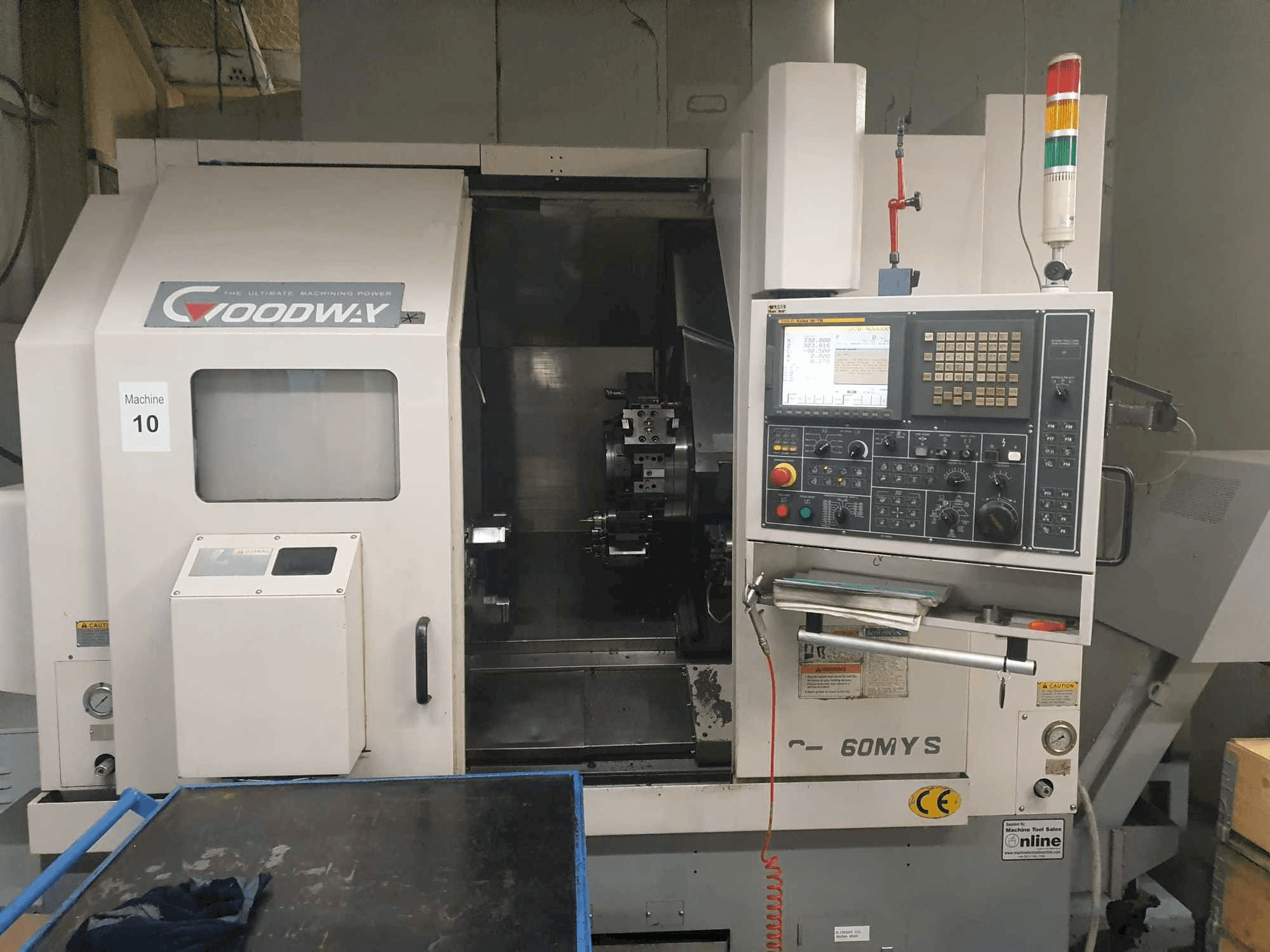 Makine Goodway GS-260MYS - Önden görünüm