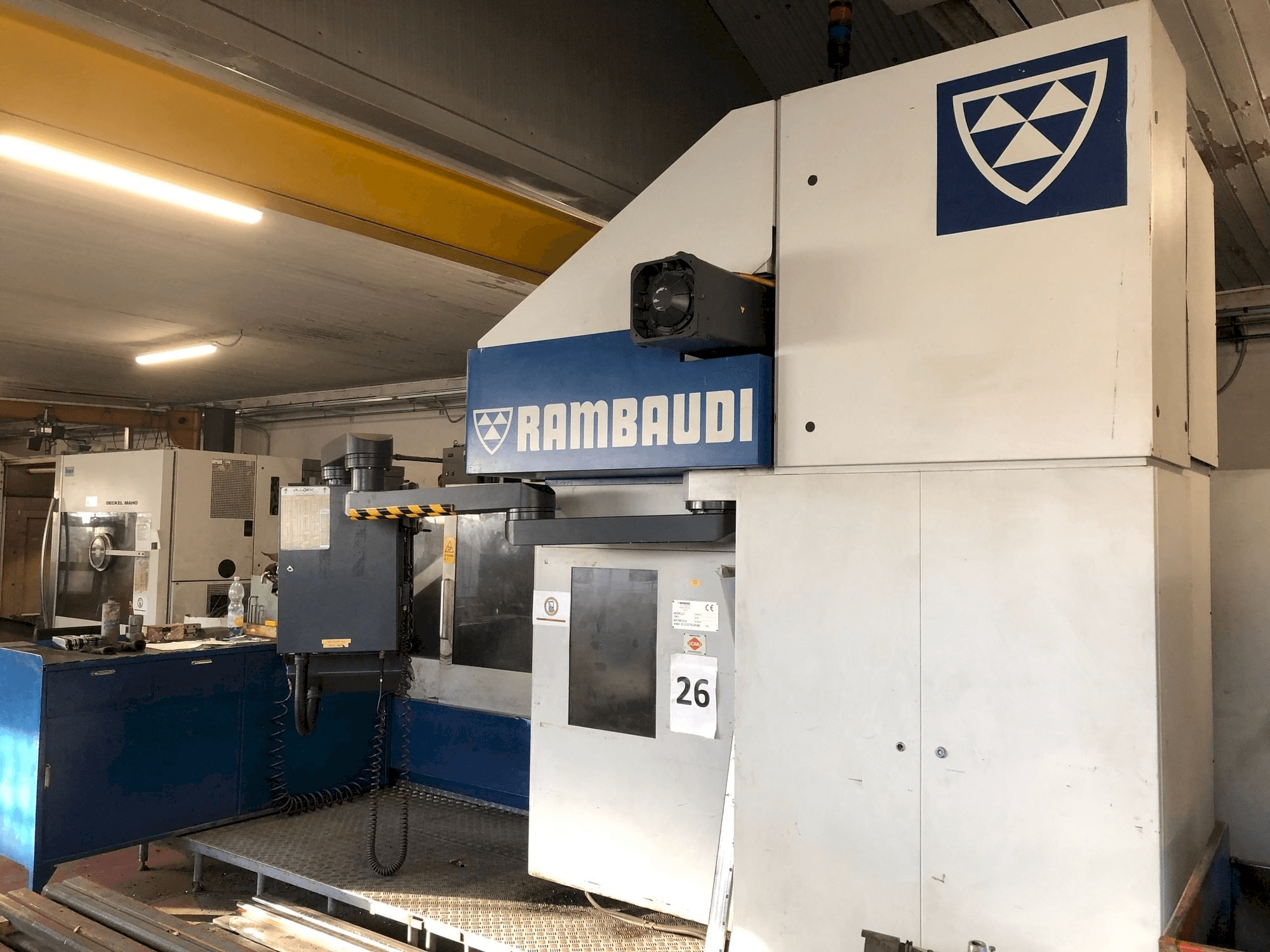 Makine Rambaudi Ramfast RF105 - Önden görünüm