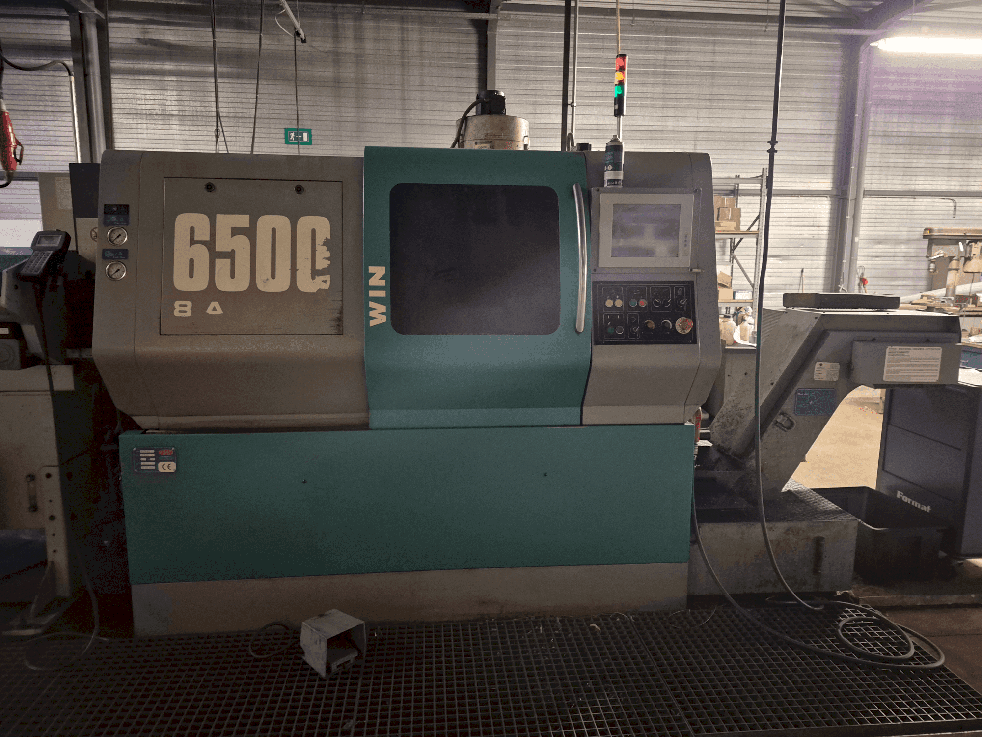 Makine MUPEM WIN 6500 - Önden görünüm