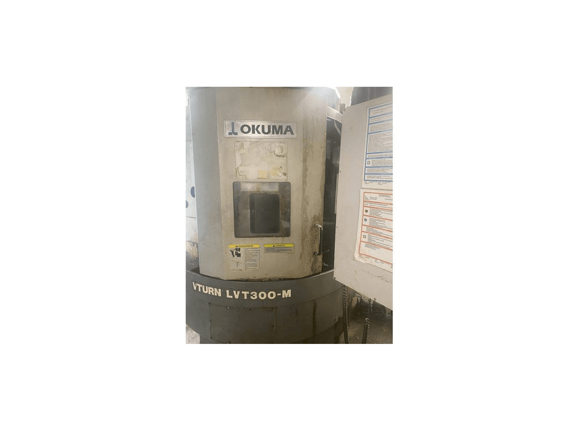 Makine Okuma LVT300M - Önden görünüm