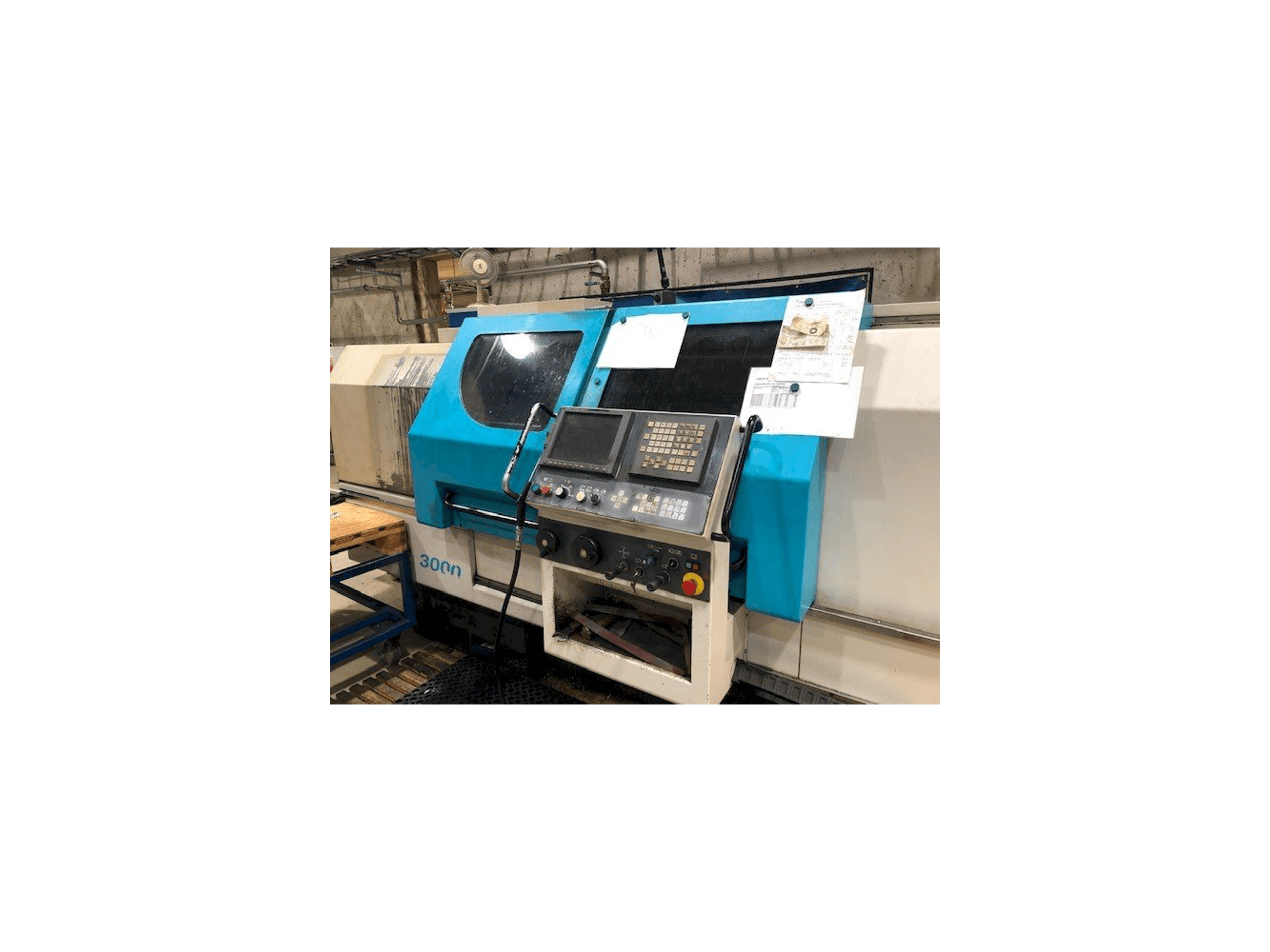 Makine 600 Lathes Combi 3000 - Önden görünüm