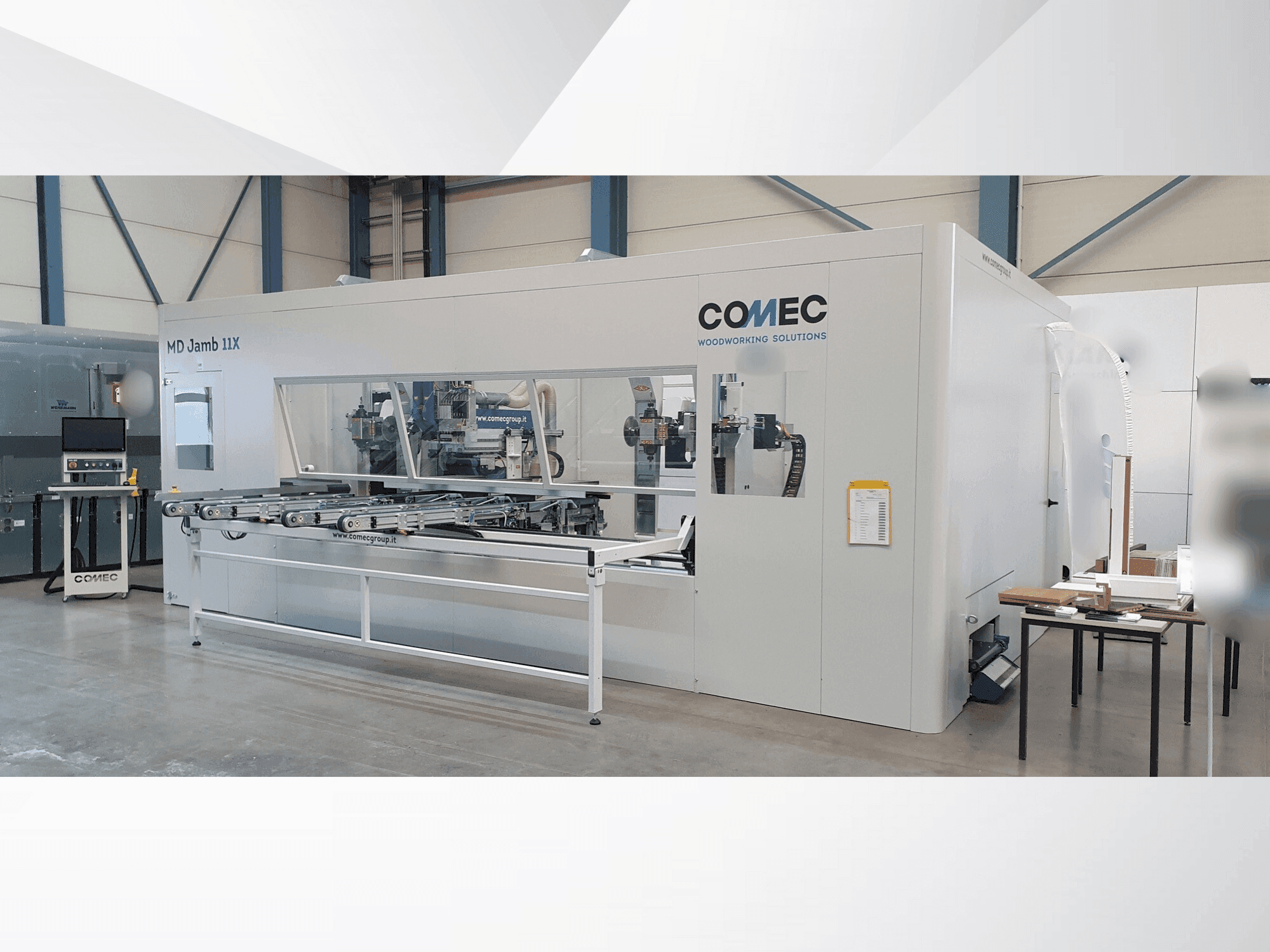 Makine COMEC MD JAM - Önden görünüm