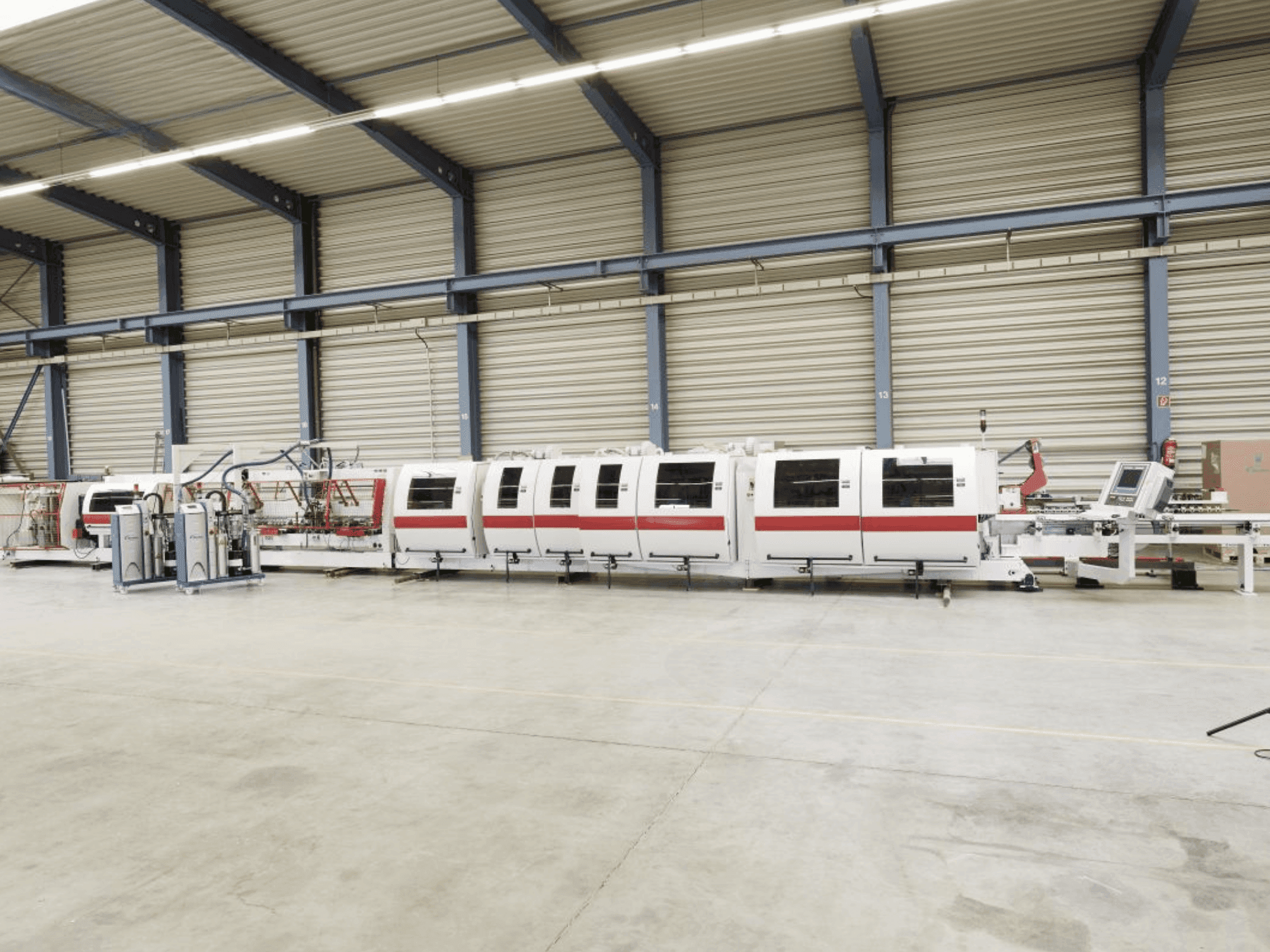 Makine WEHRMANN Combima /K/I/R80/1260/V - Önden görünüm