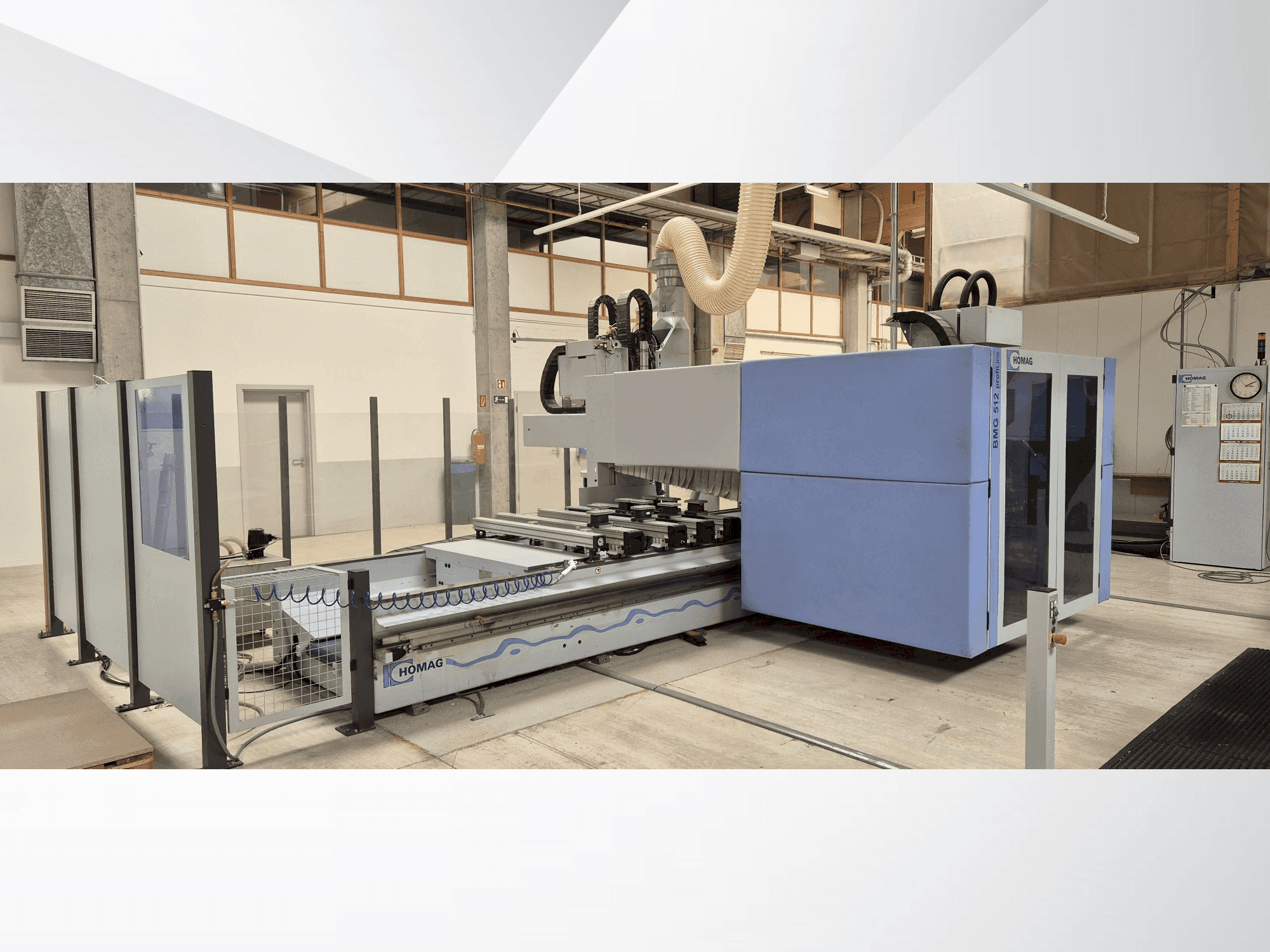 Makine HOMAG BMG 512/40/12/K - Önden görünüm