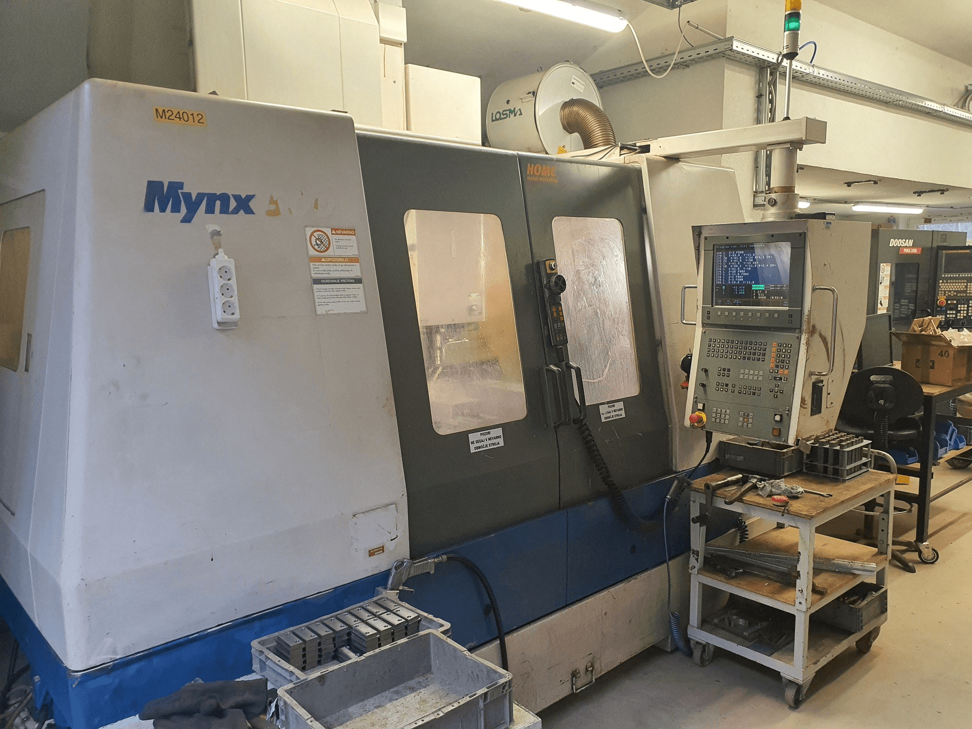 Makine DAEWOO Mynx 50 - Önden görünüm