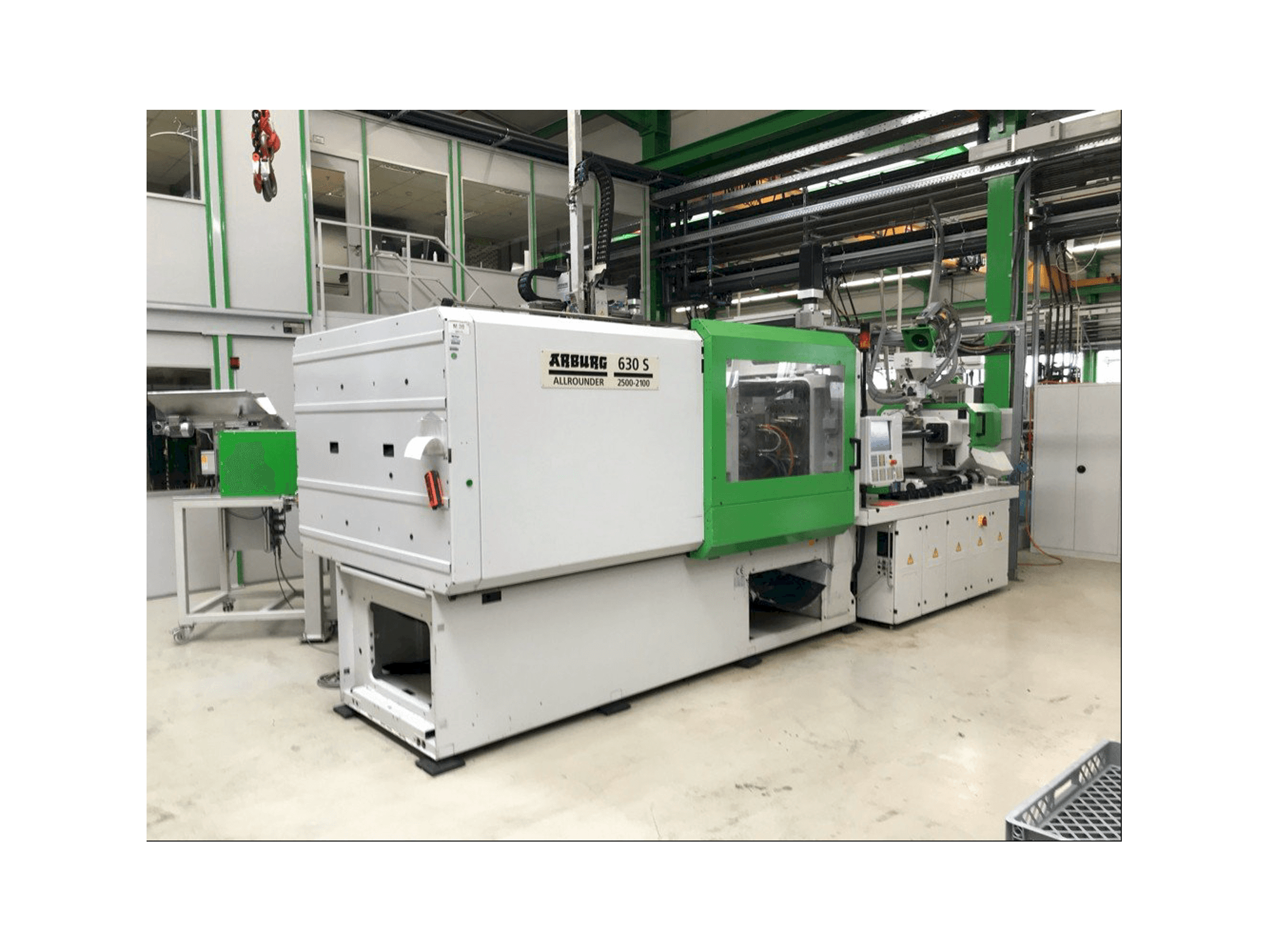 Makine Arburg 630 S 2500-2100 - Önden görünüm